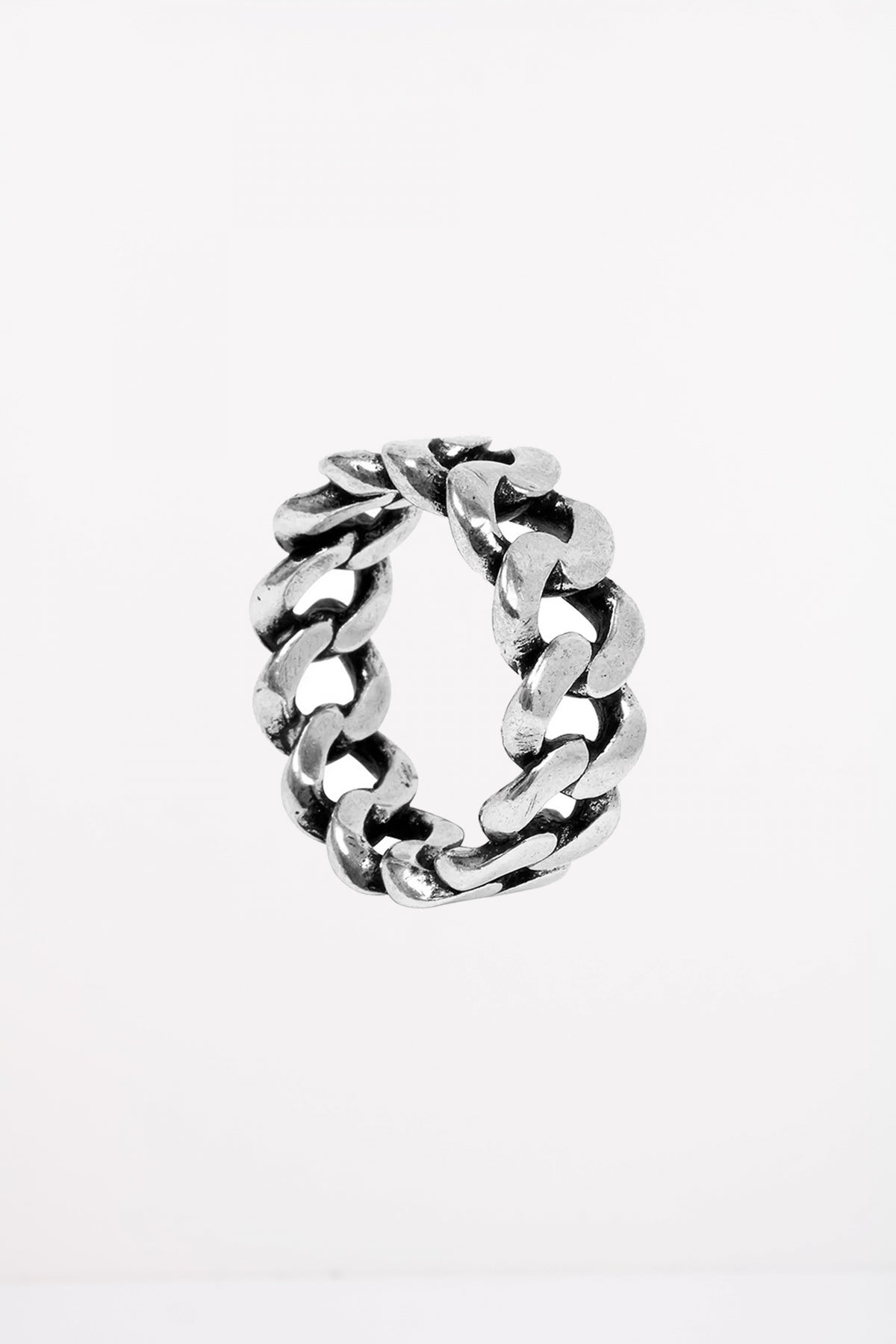 TWOJEYS CUBAN RING en color PLATA  (2)