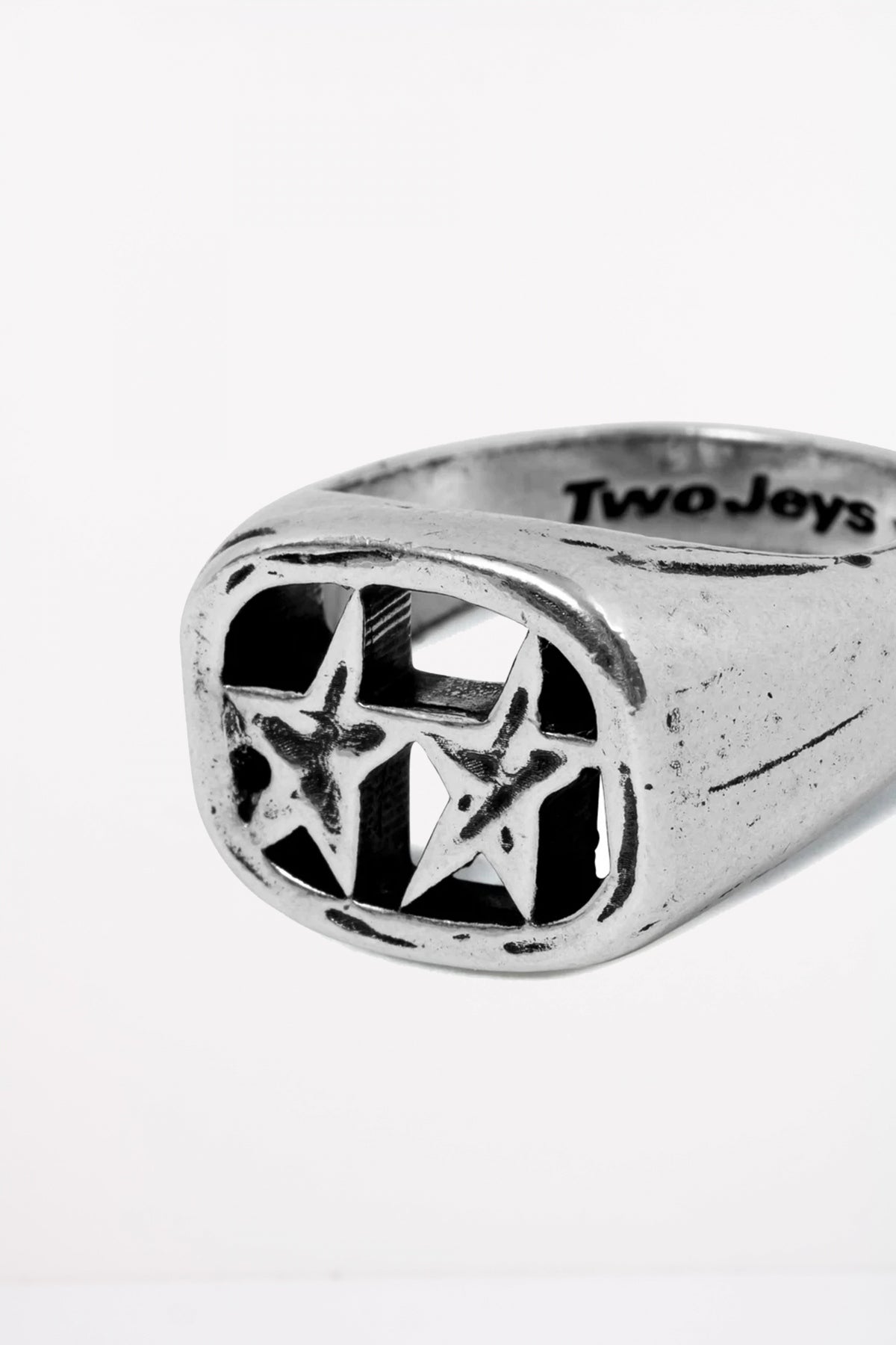 TWOJEYS FRAMED RING en color PLATA  (2)