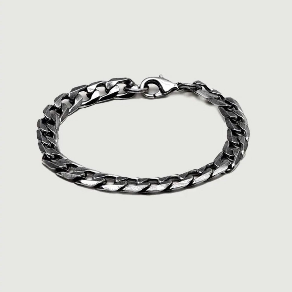 TWOJEYS CUBAN BRACELET en color PLATA  (5)