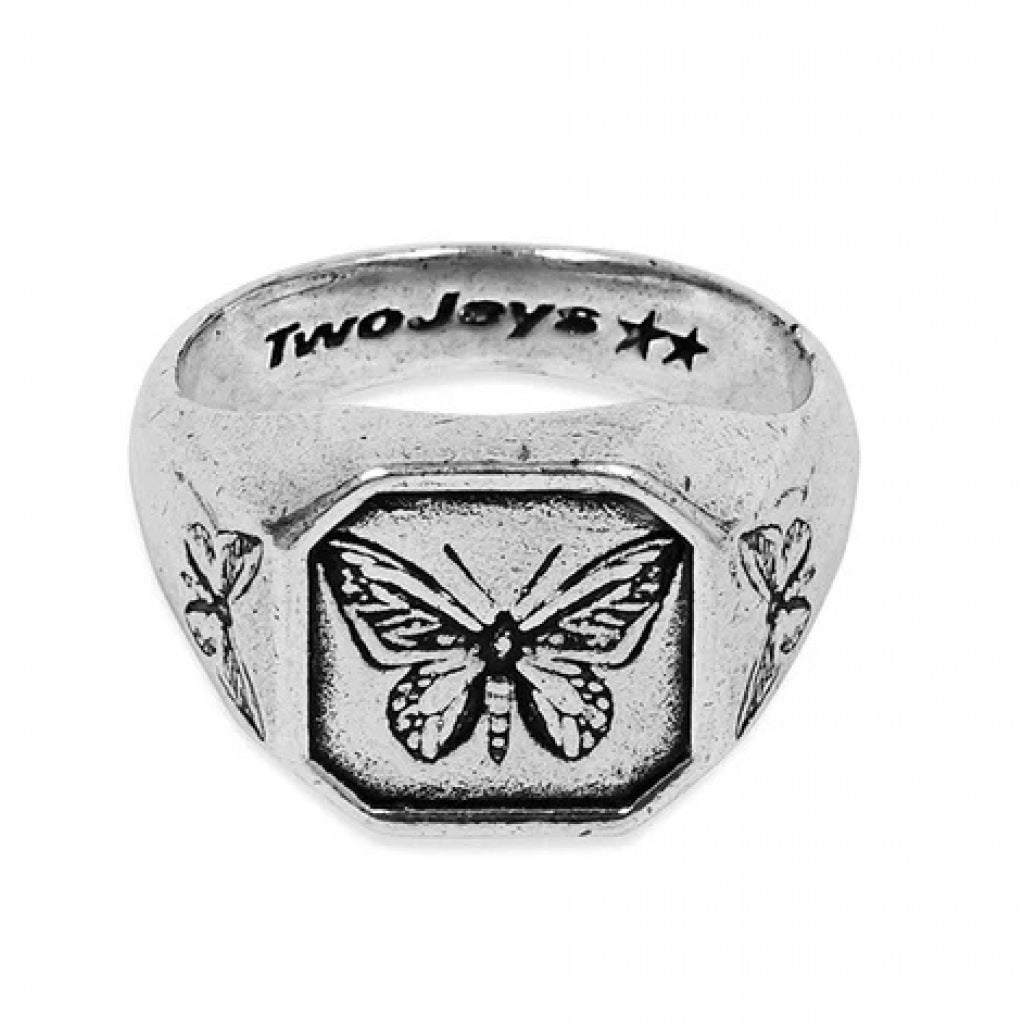 TWOJEYS BUTTERFLY EFFECT RING en color PLATA  (6)