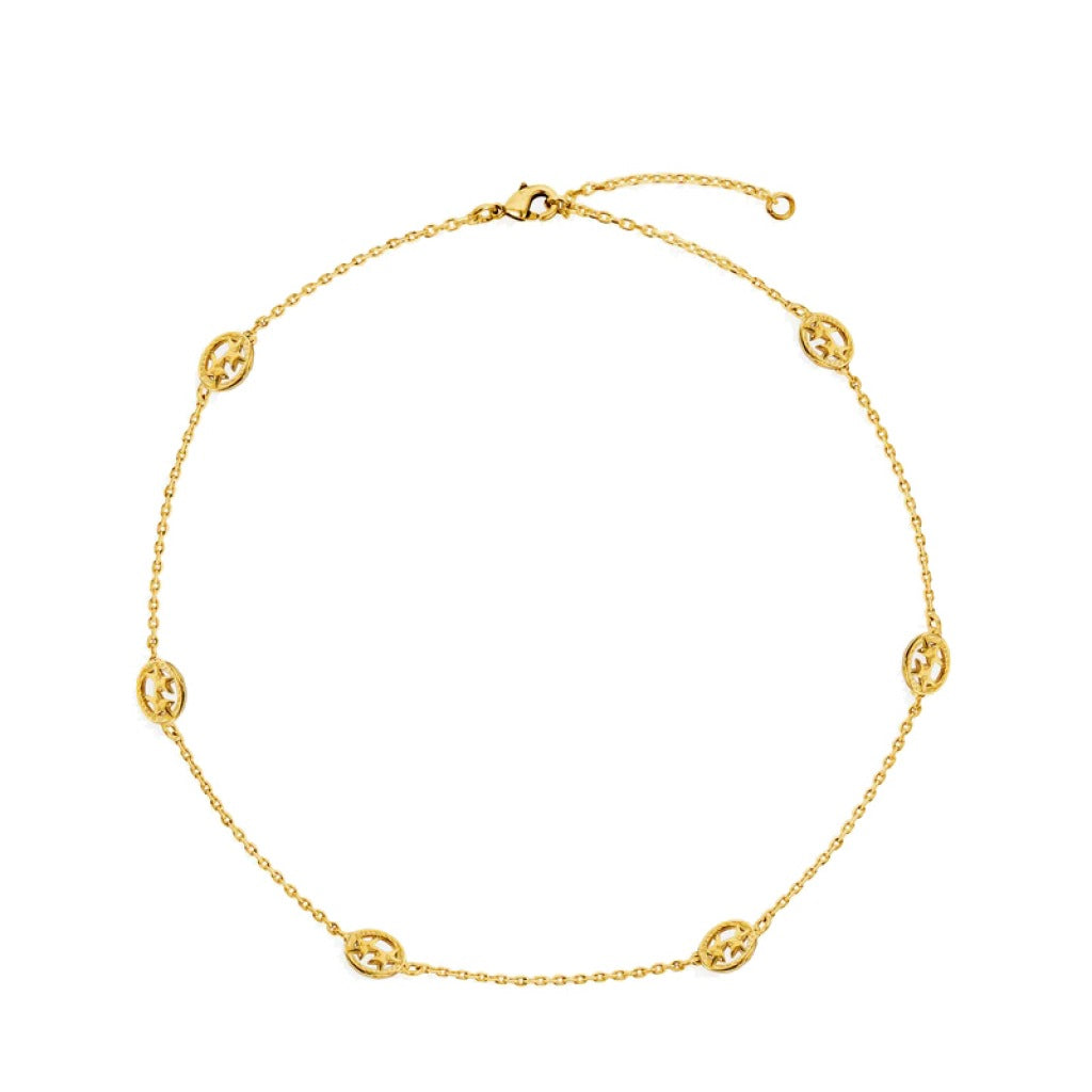 TWOJEYS MINI SUPERSTAR NECKLACE en color ORO  (4)