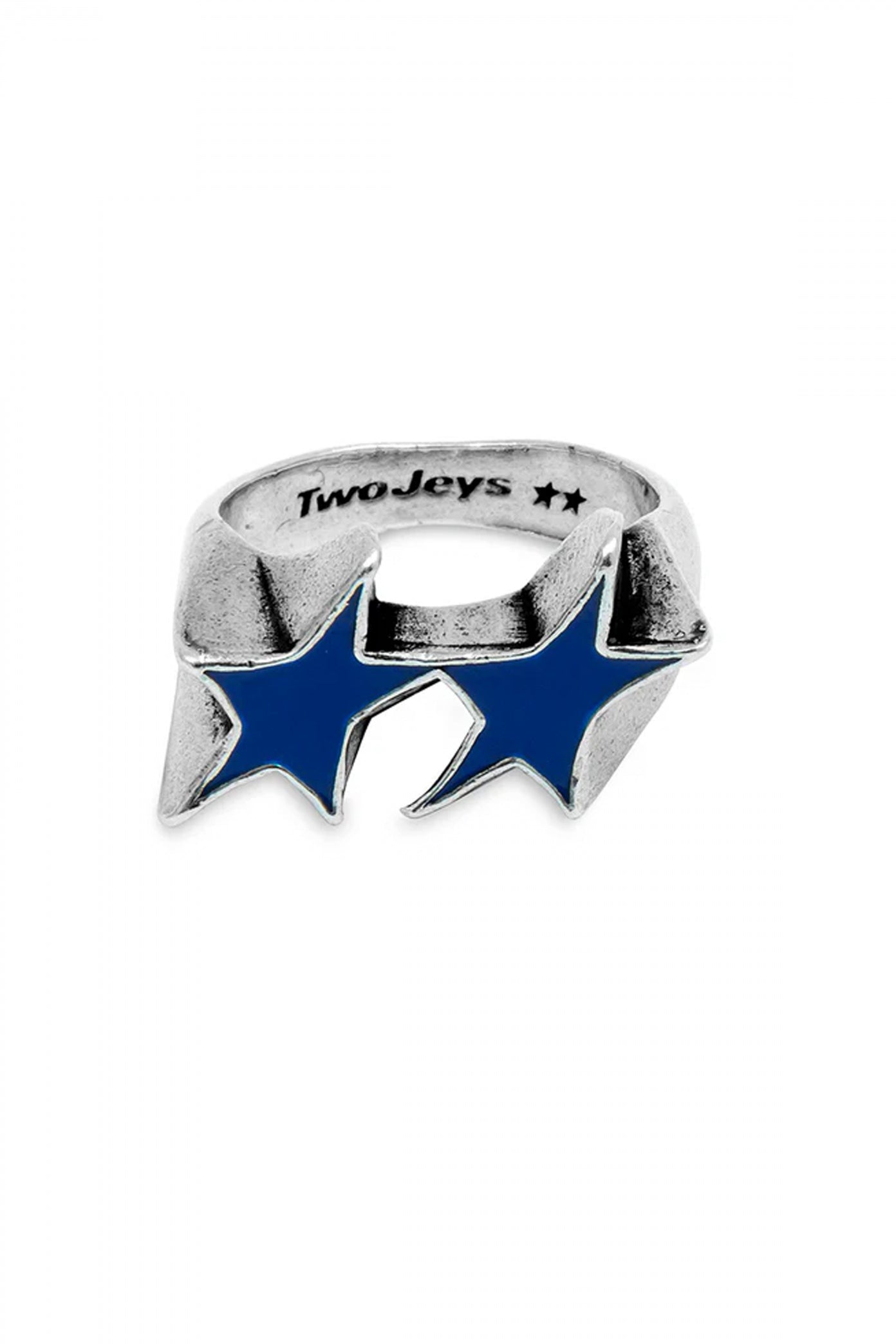 TWOJEYS ICON ENAMELED SINGLE RI en color PLATA  (1)