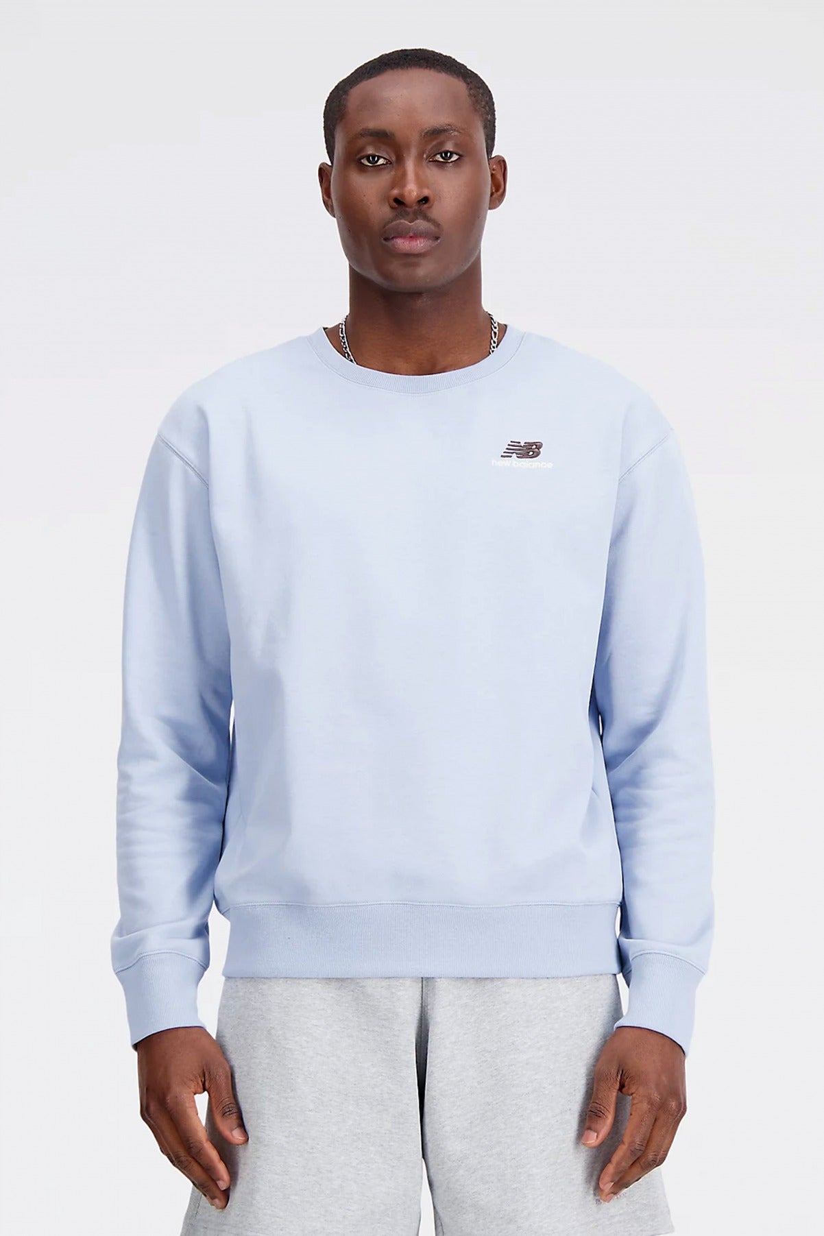 NEW BALANCE FRENCH SWEATSHIRT en color AZUL  (1)