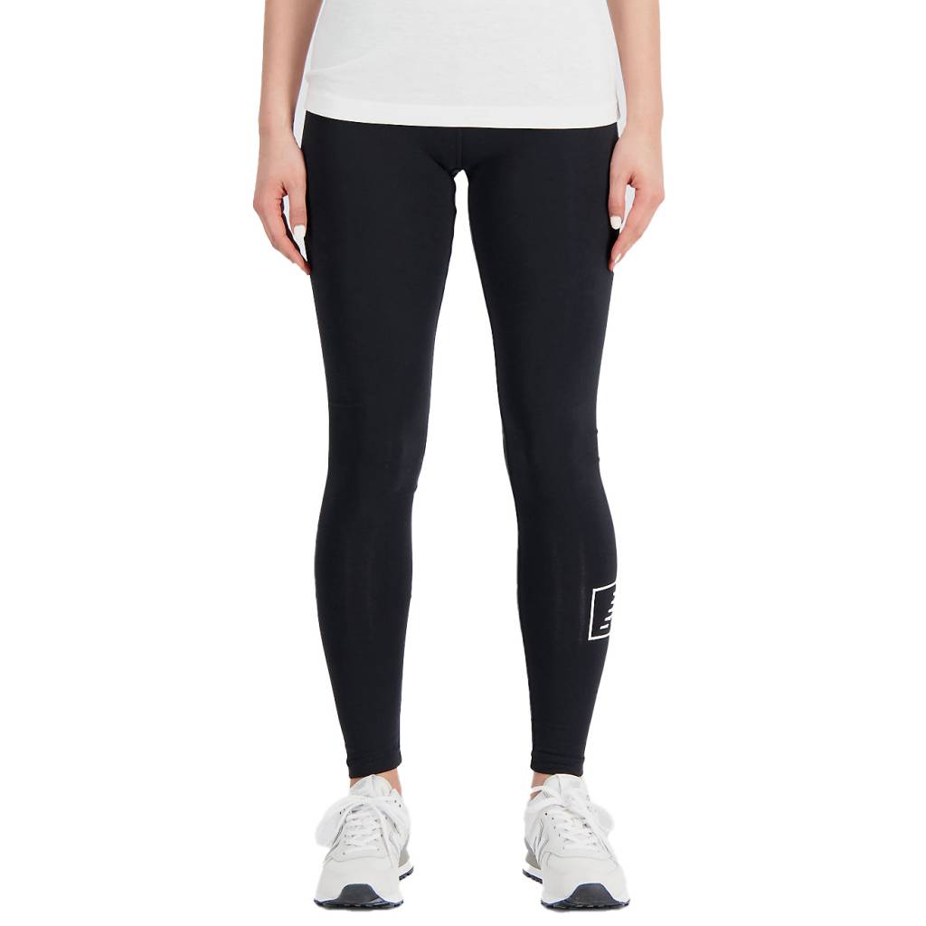 NEW BALANCE ESSENTIALS COTTON SPANDEX TIGHT en color NEGRO  (4)