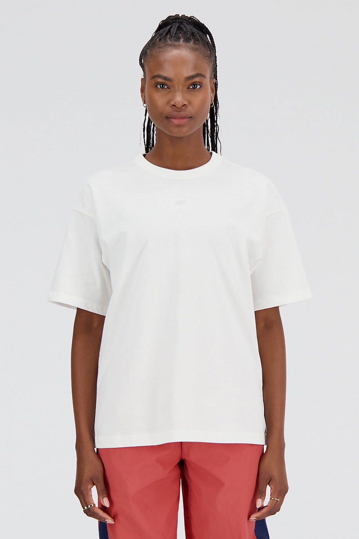 NEW BALANCE ATHLETICS OVERSIZED T-SHIRT en color BLANCO  (1)