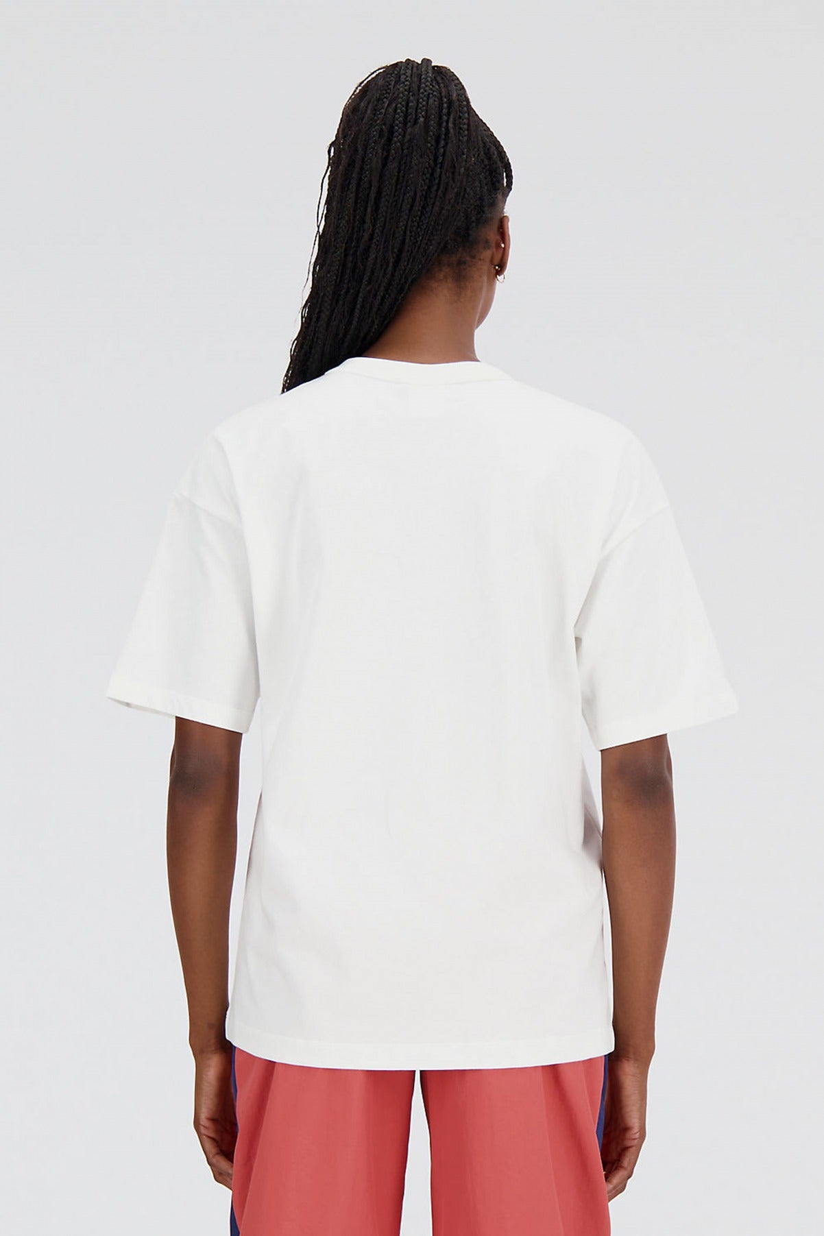 NEW BALANCE ATHLETICS OVERSIZED T-SHIRT en color BLANCO  (3)