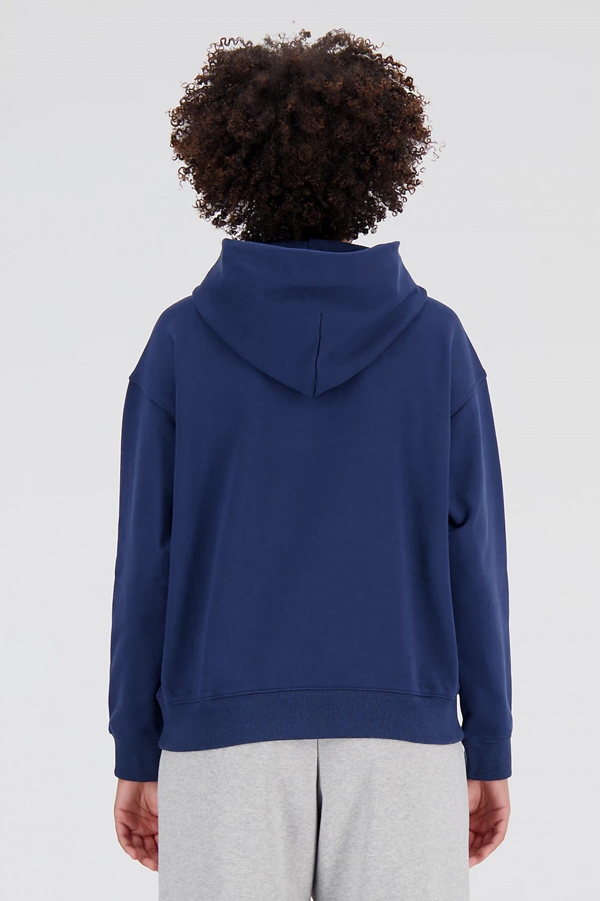 NEW BALANCE SPORT ESSENTIALS PREMIUM FLEECE HOODIE en color AZUL  (3)