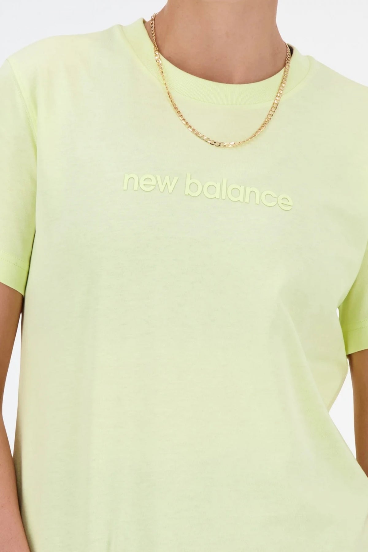 NEW BALANCE HYPER DENSITY JERSEY T-SHIRT en color AMARILLO  (4)