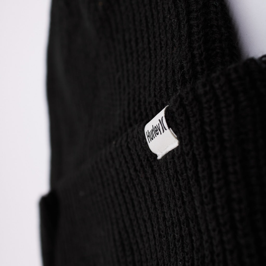 HURLEY  M HARBOR BEANIE en color NEGRO  (6)