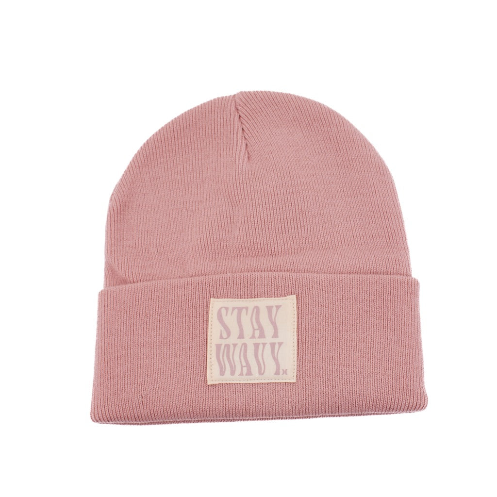 HURLEY  W BIG SKY BEANIE en color ROSA  (4)