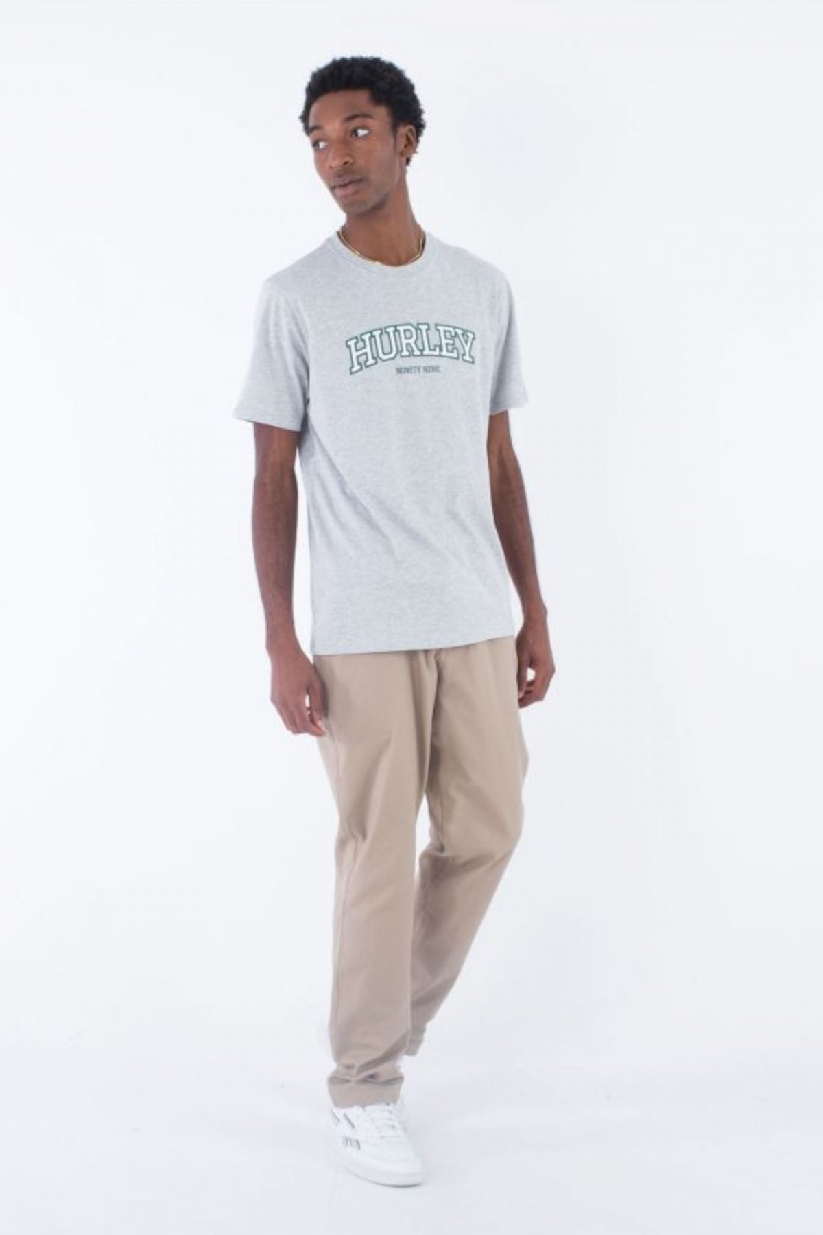 HURLEY FLOW TEE en color GRIS  (4)