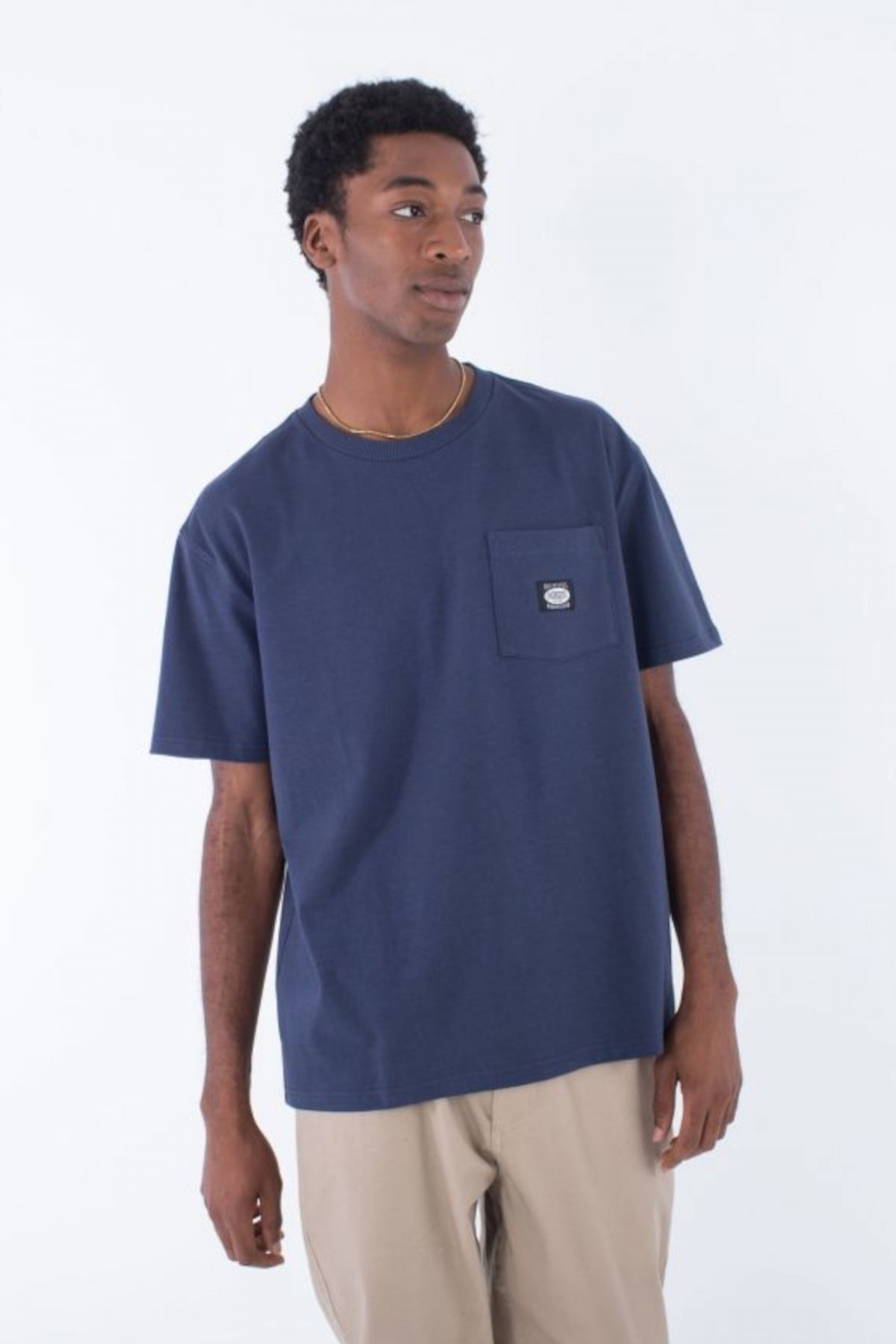 HURLEY SUPPLY HEAVYWEIGHT TEE en color AZUL  (1)