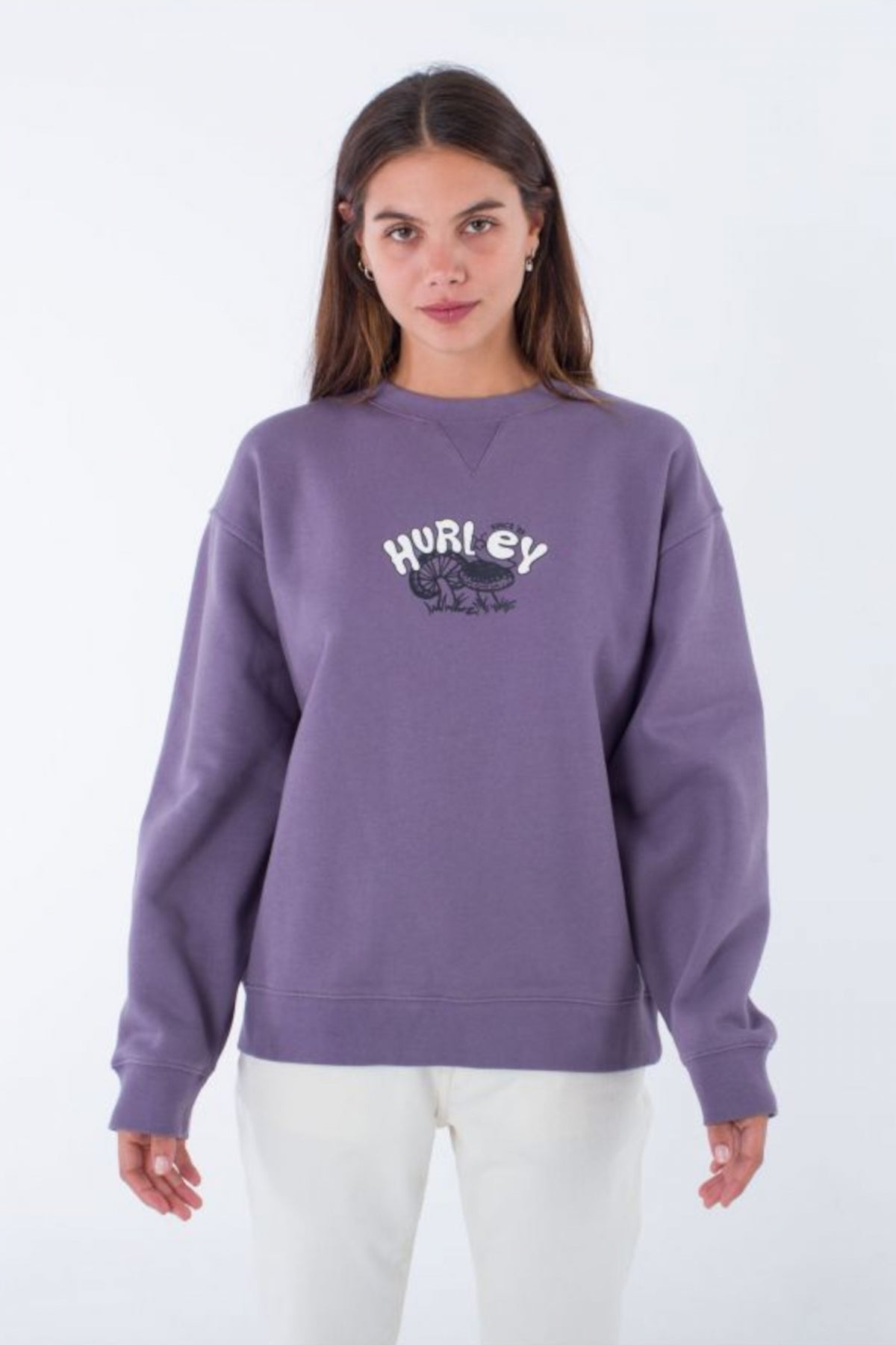 HURLEY MOOD CREW en color VIOLETA  (1)