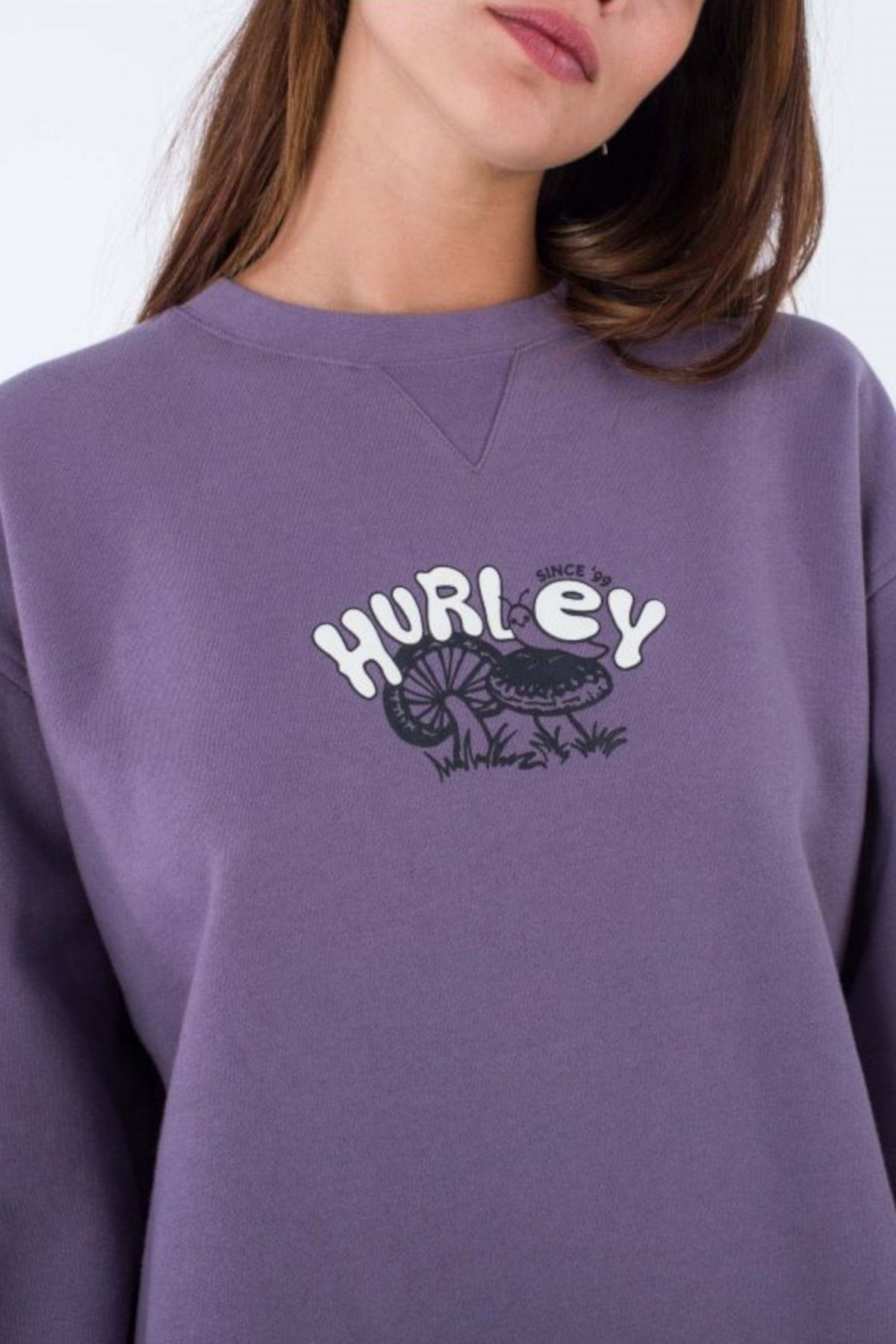 HURLEY MOOD CREW en color VIOLETA  (2)