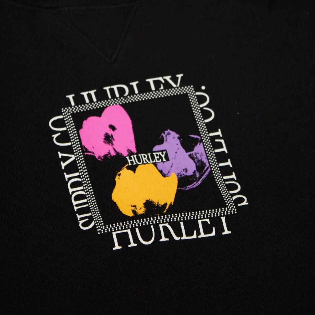 HURLEY MONO CREW en color NEGRO  (6)