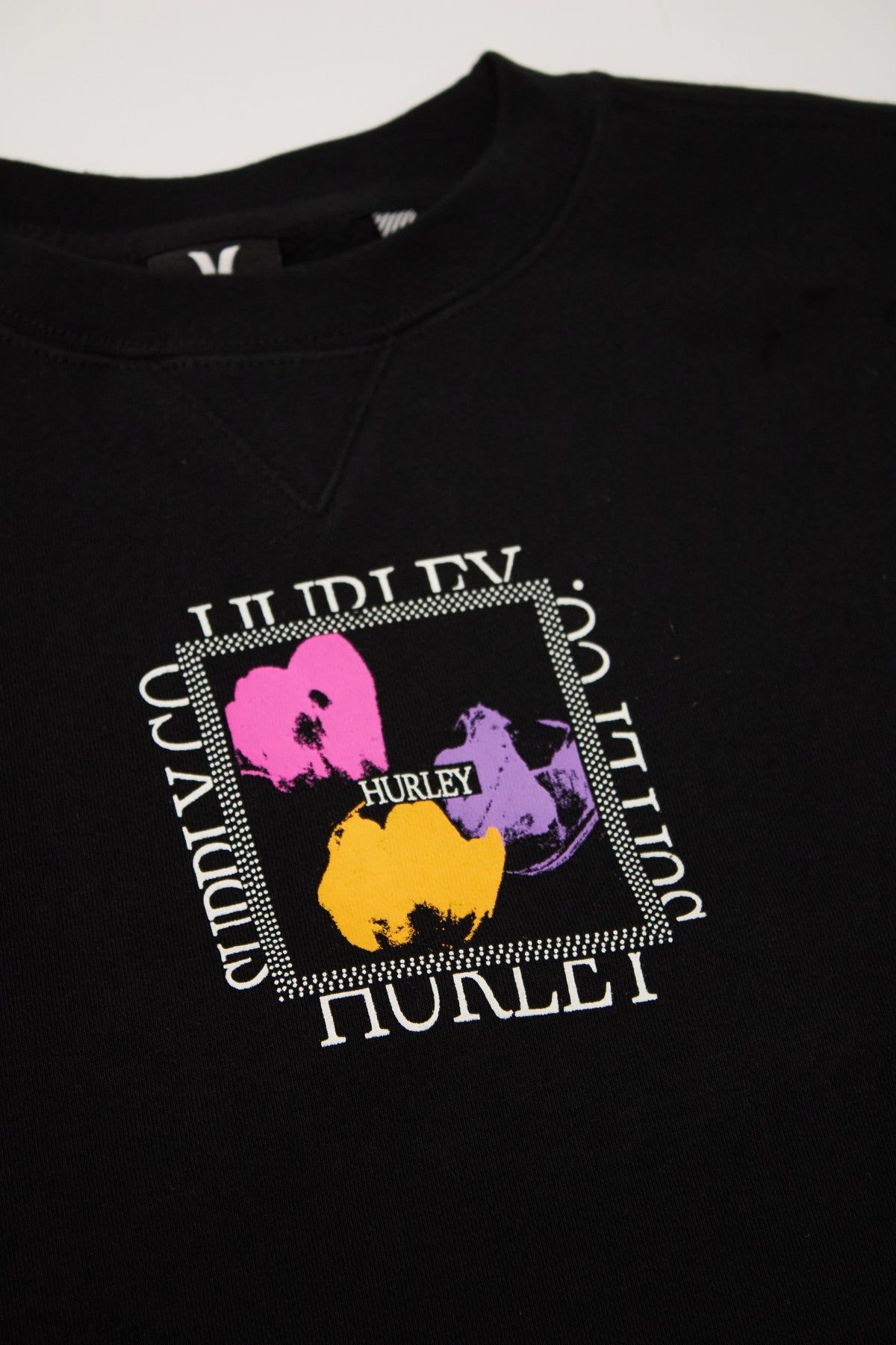 HURLEY MONO CREW en color NEGRO  (3)