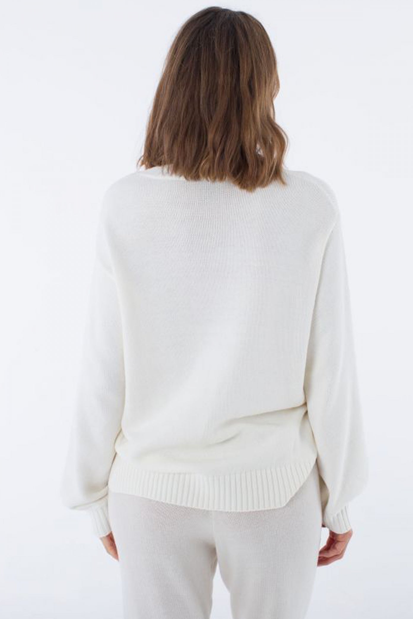 HURLEY HYGGE CREW KNIT en color BLANCO  (3)