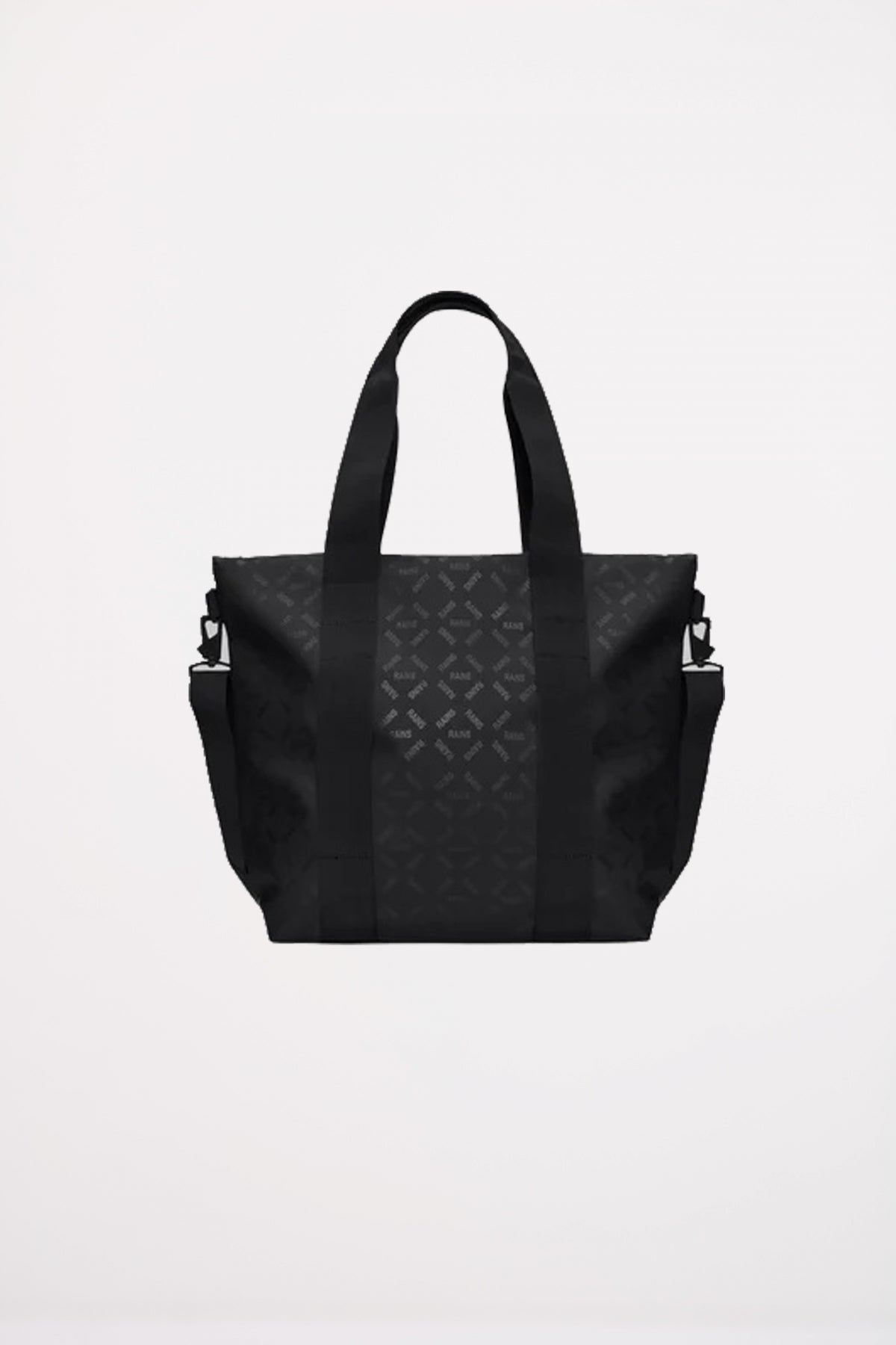 RAINS TOTE BAG MINI en color NEGRO  (1)