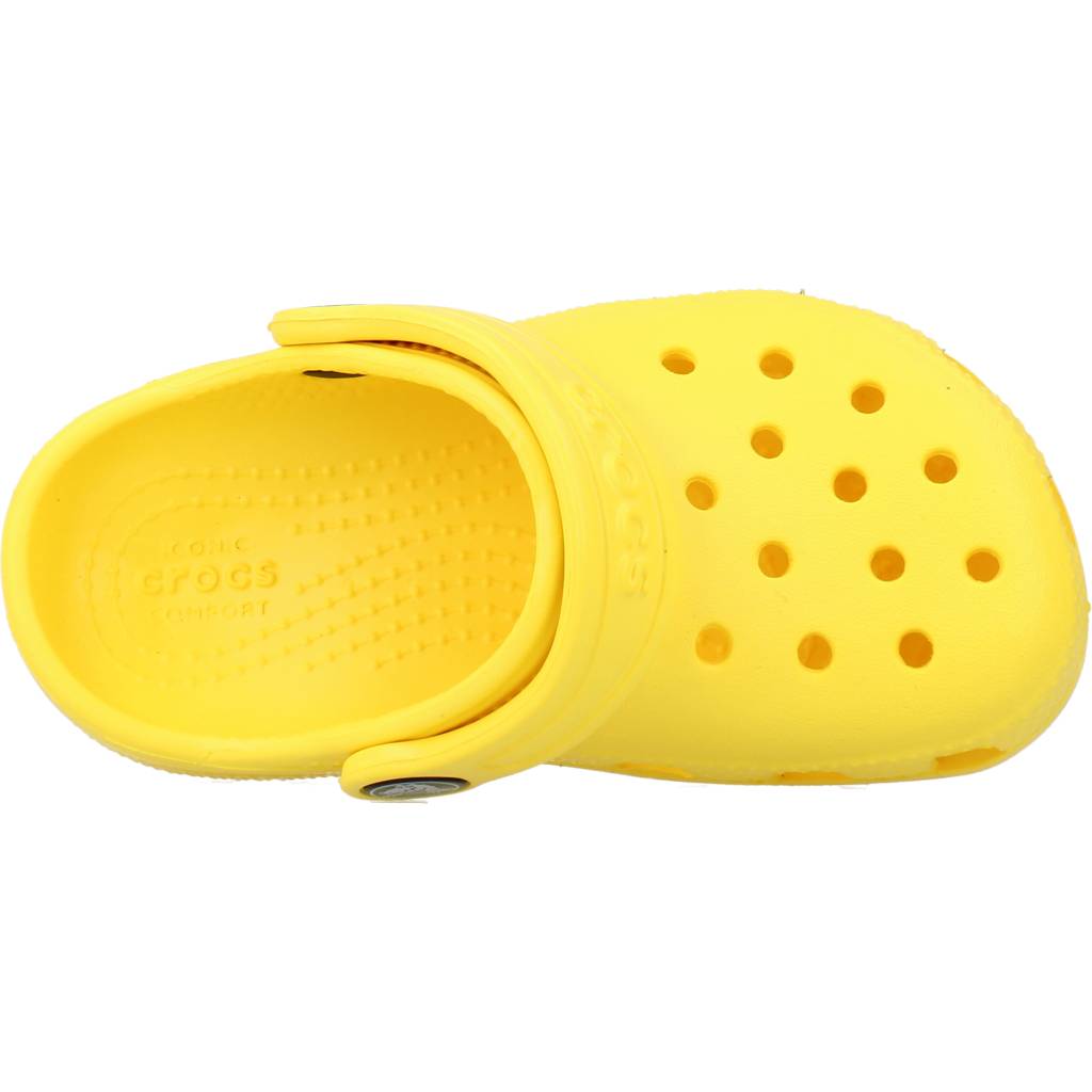 CROCS CLASSIC CLOG T en color AMARILLO  (7)