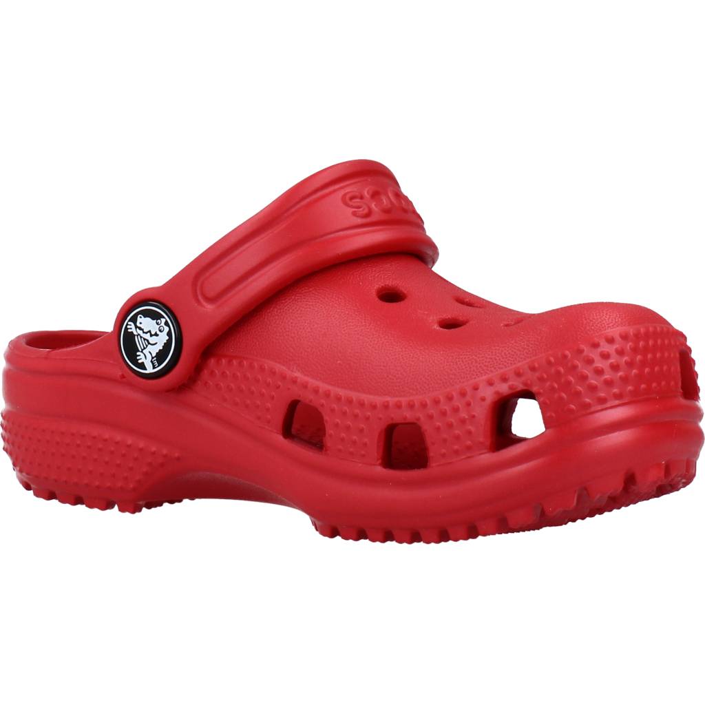 CROCS CLASSIC CLOG T en color ROJO  (5)