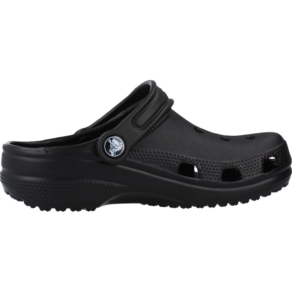 CROCS  CLASSIC CLOG K en color NEGRO  (4)