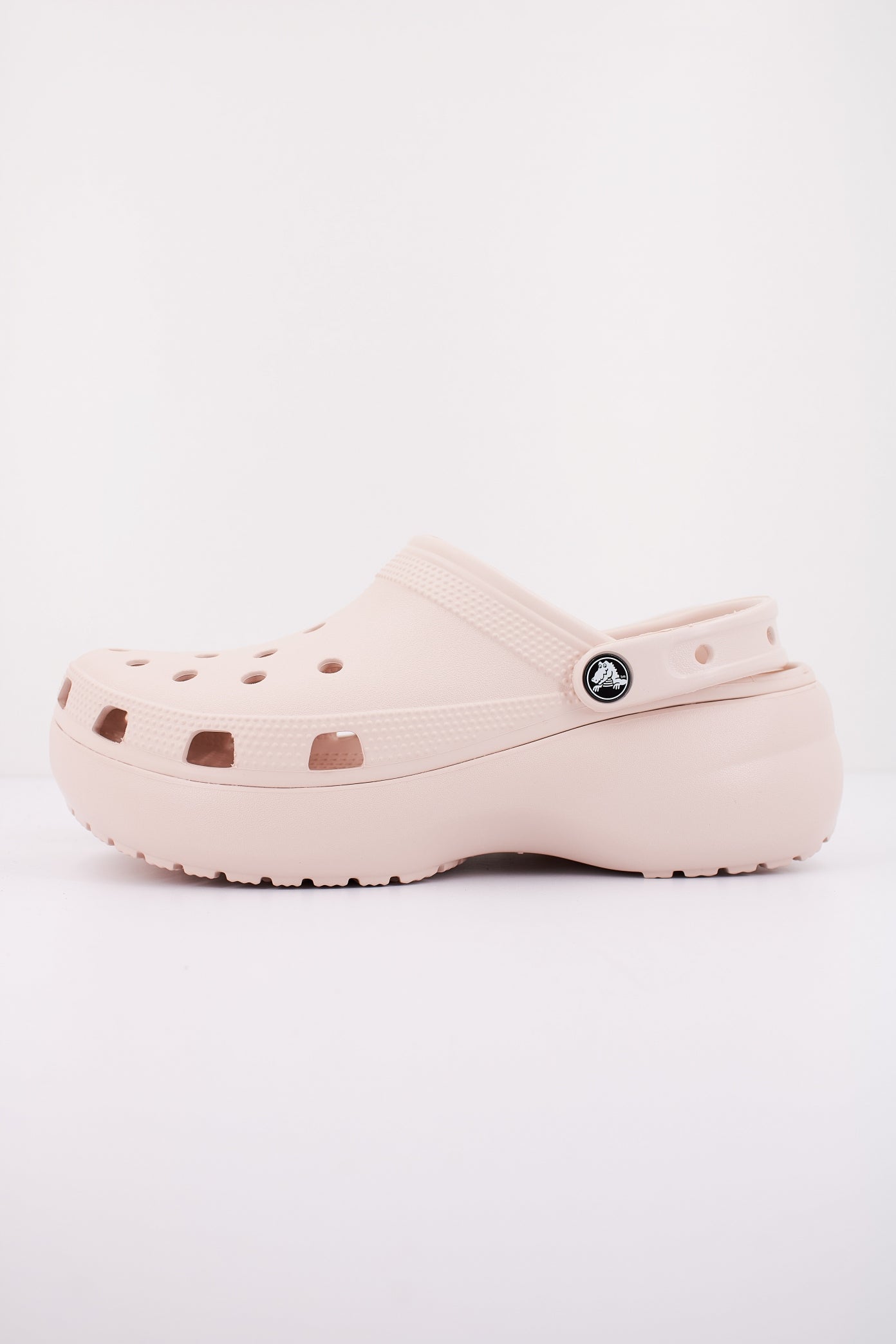 CROCS CLASSIC PLATFORM CLOG W en color NUDE  (1)