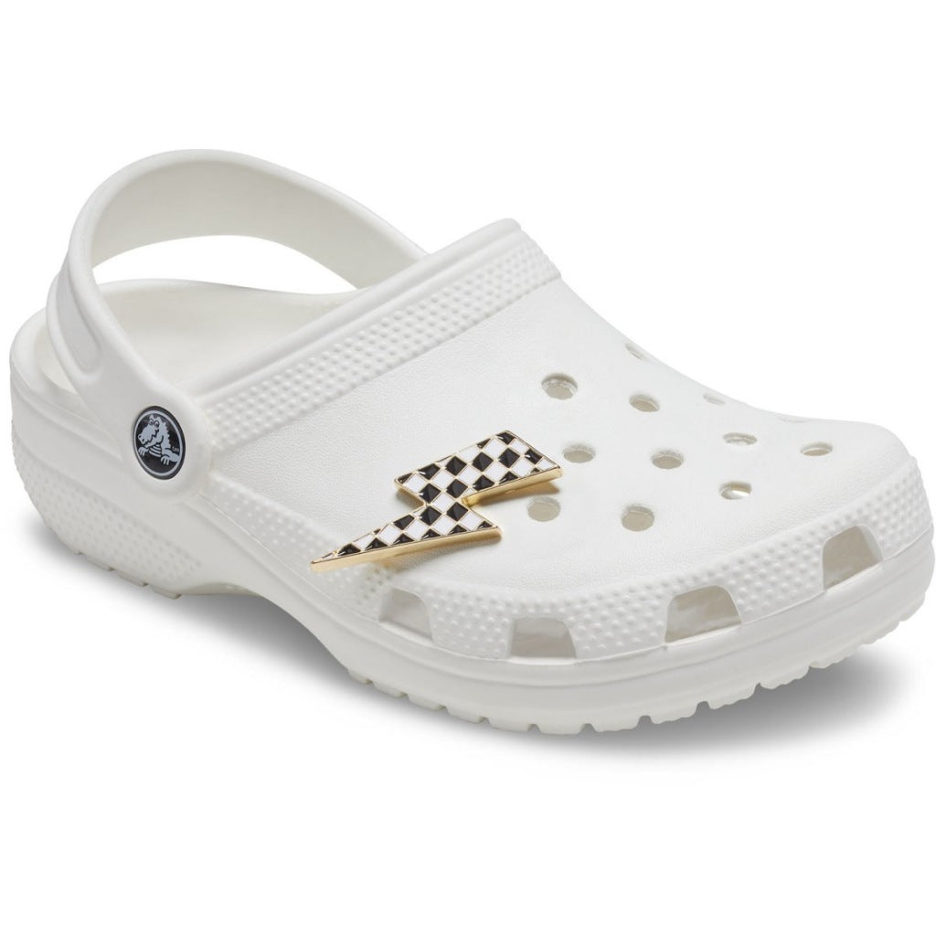 CROCS DADOS IMPRIMIR RAYO en color BLANCO  (4)