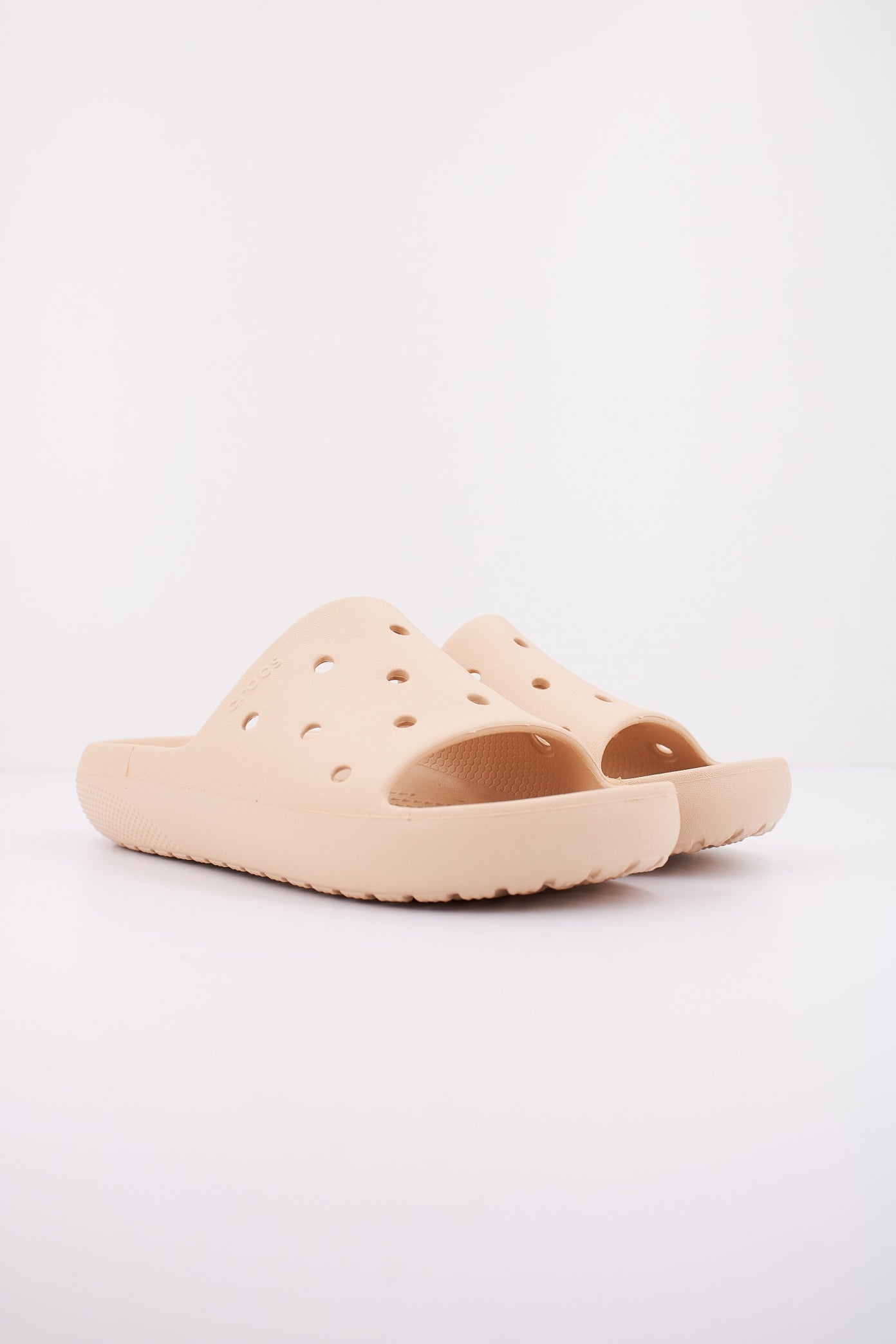 CROCS CLASSIC SLIDE V en color BEIS  (2)