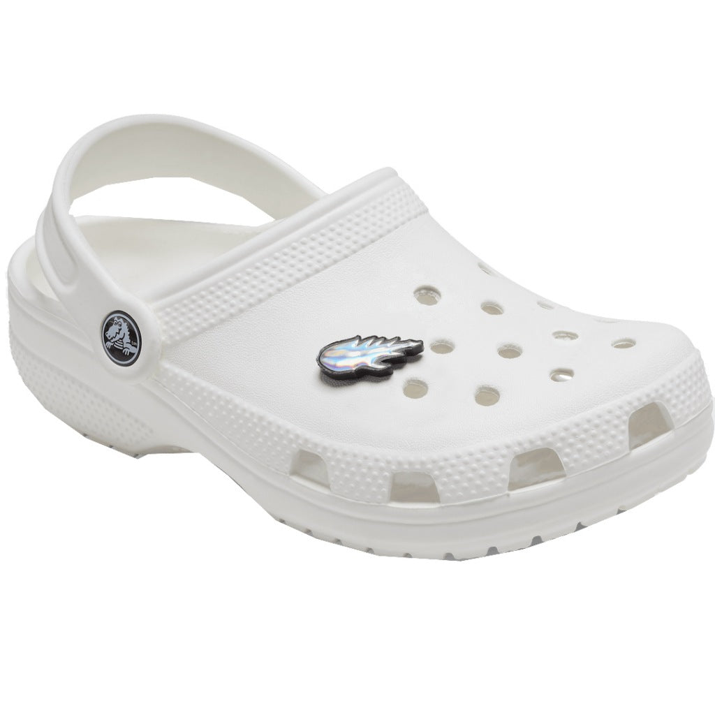 CROCS IRIDESCENT METEOR en color PLATA  (4)