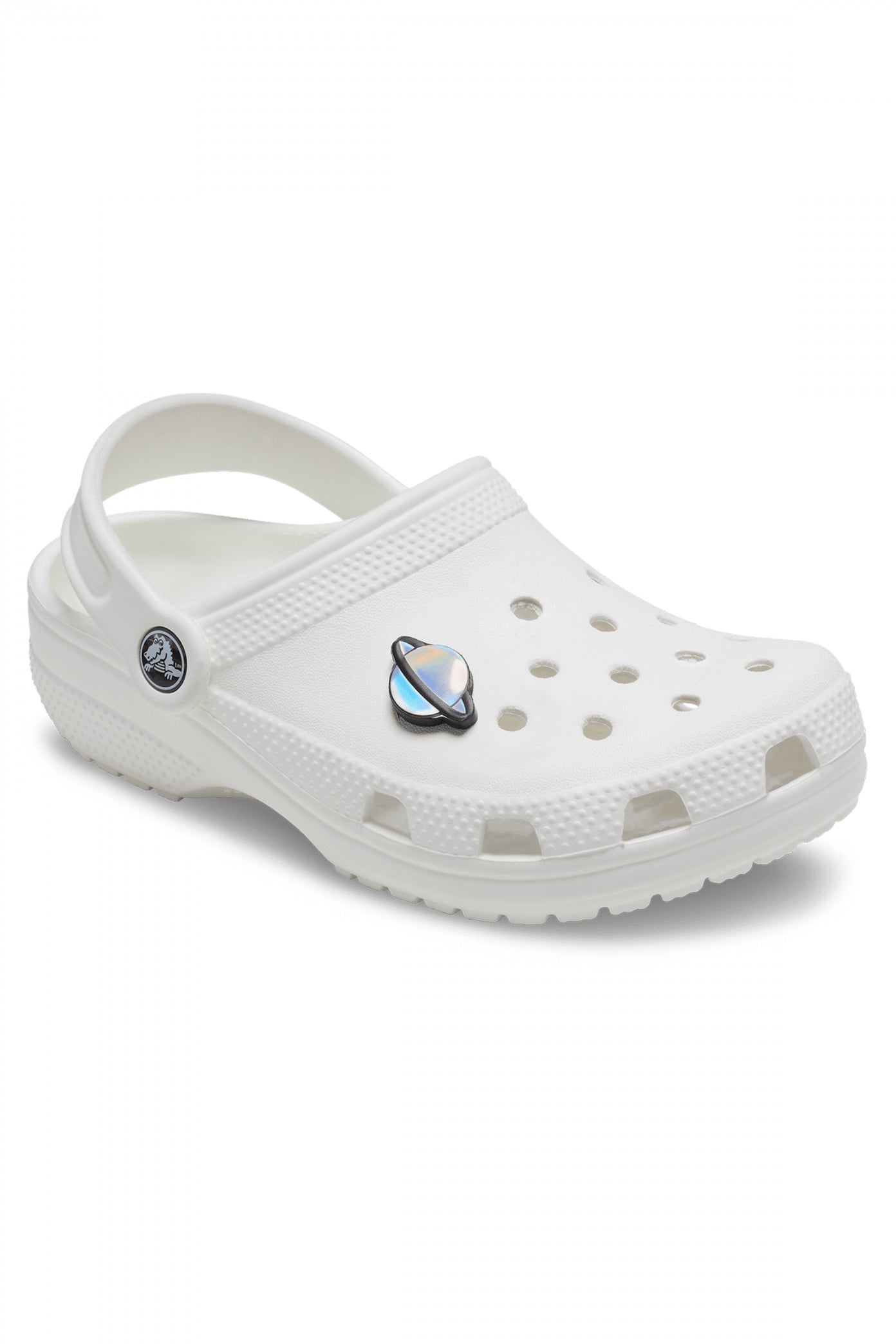 CROCS IRIDISCENT SATURN en color PLATA  (1)