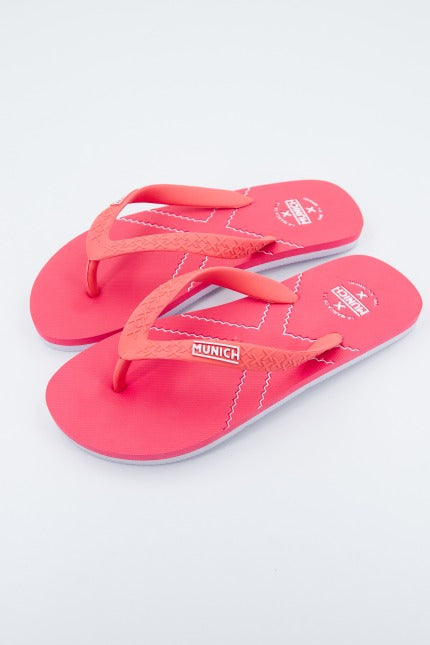 MUNICH BASIC FLIP FLOP SCALLOP en color ROSA  (1)