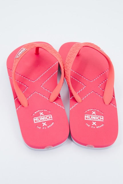 MUNICH BASIC FLIP FLOP SCALLOP en color ROSA  (3)