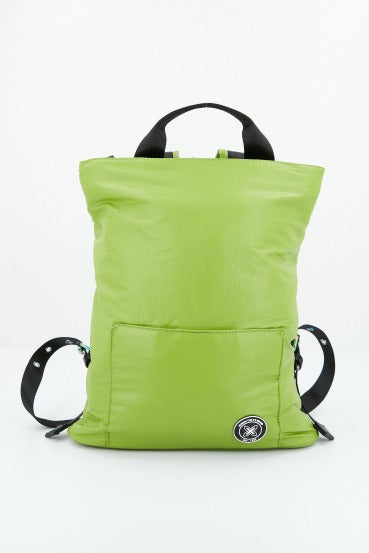 MUNICH M GLOSS BACKPACK en color VERDE  (2)