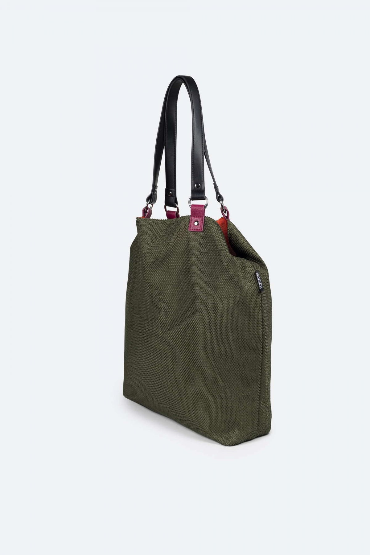 MUNICH GOGO SPIN REVERSIBLE TOTE en color VERDE  (2)