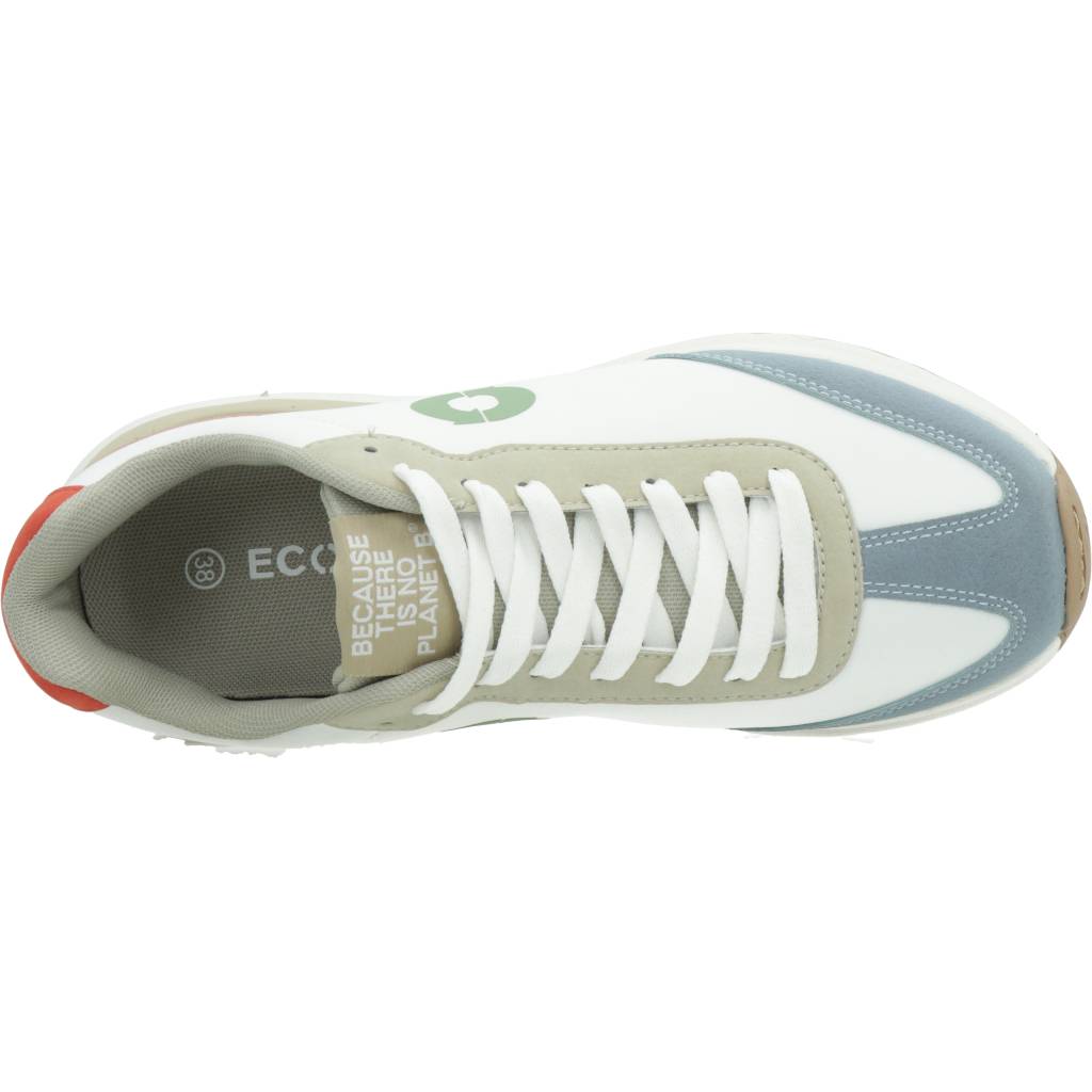 ECOALF PRINCEALF SNEAKERS en color BLANCO  (7)