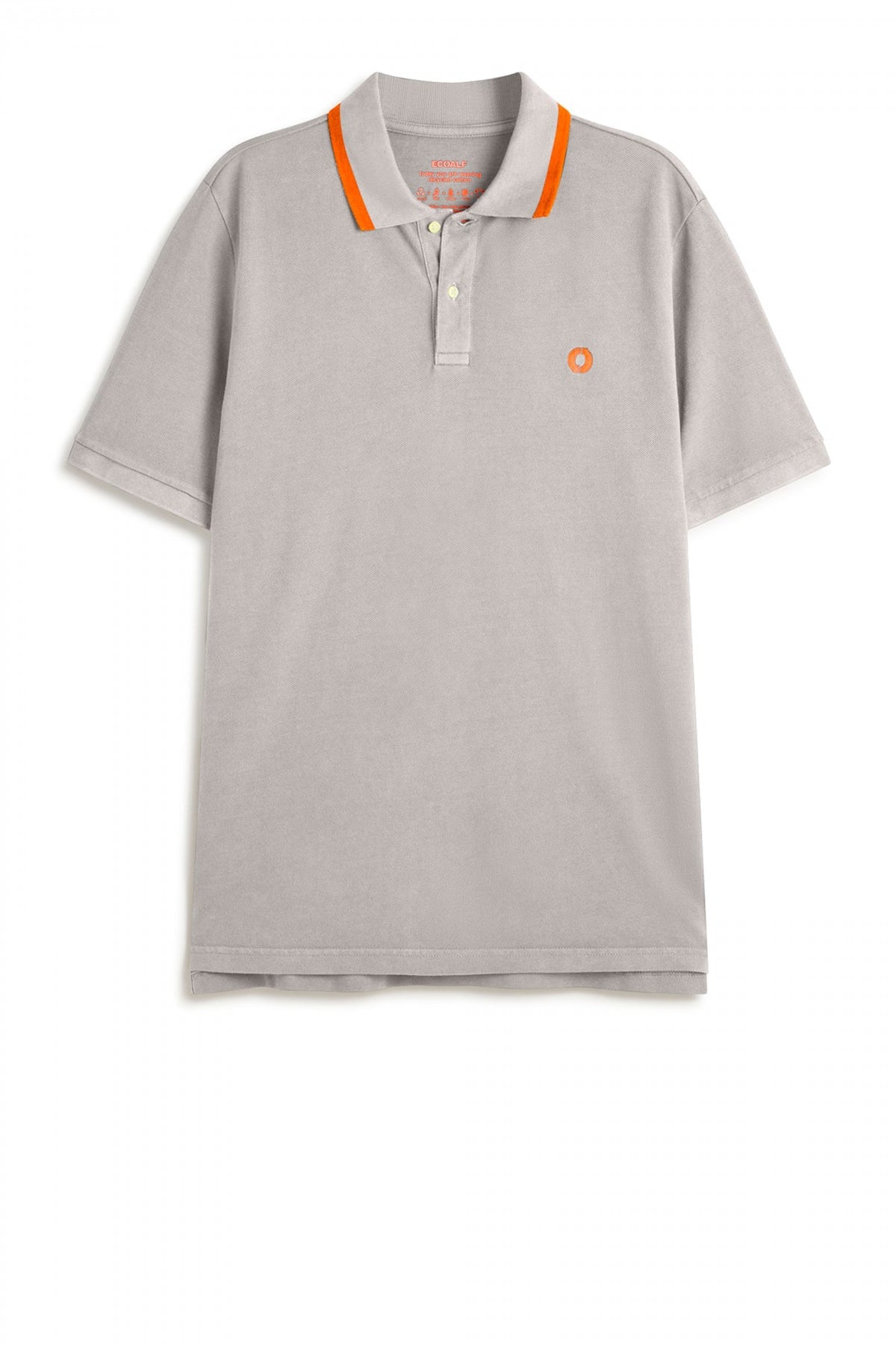 ECOALF RAYANALF POLO en color GRIS  (1)