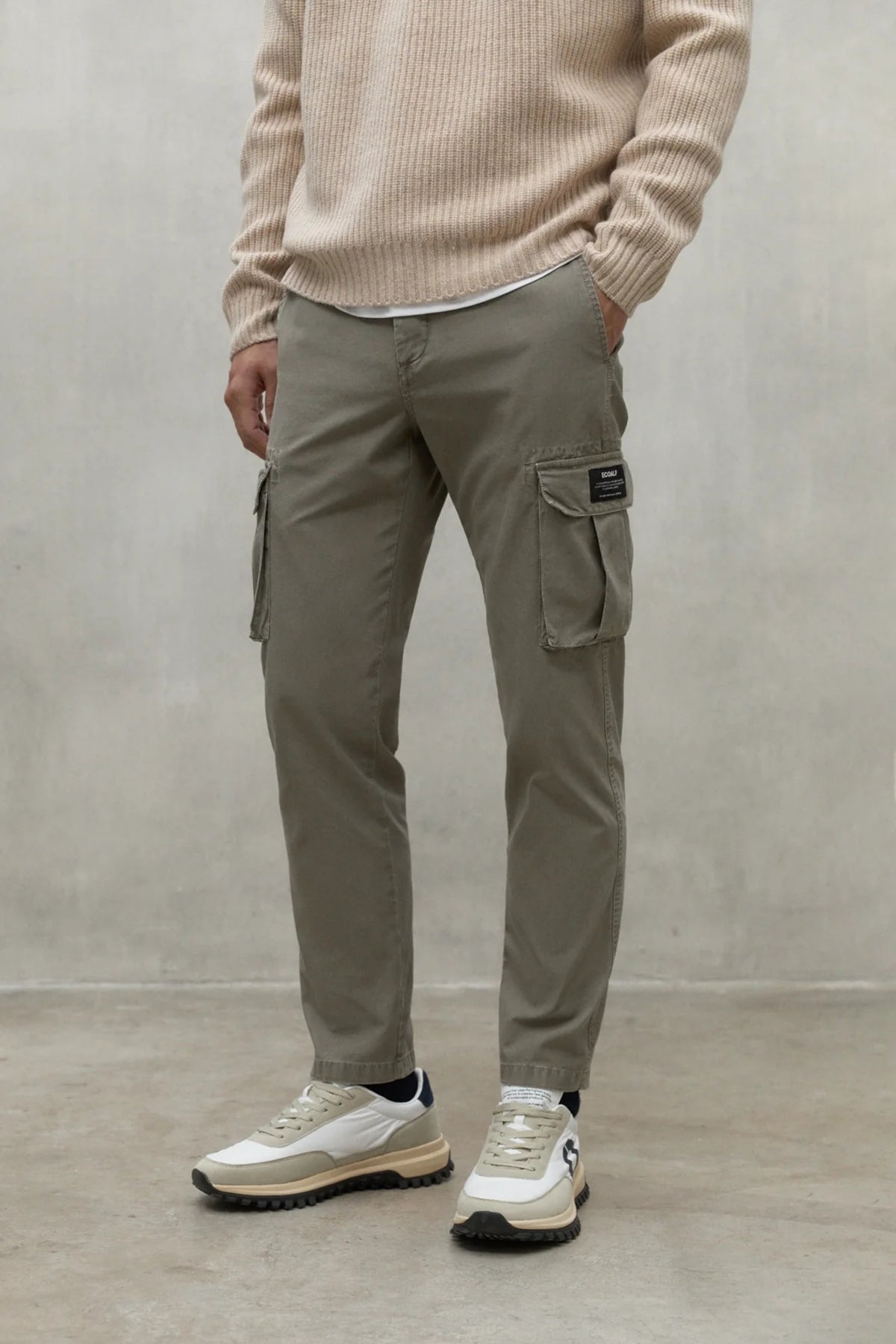 ECOALF MARNEALF PANTS en color GRIS  (1)