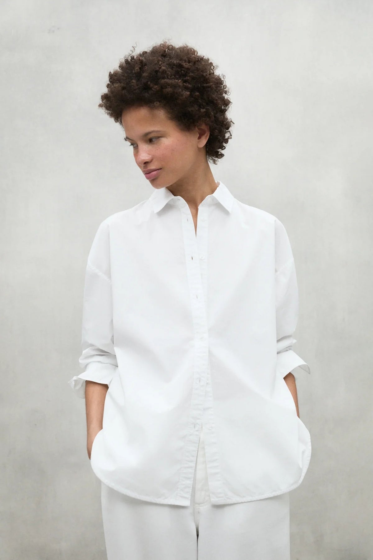 ECOALF DARIAALF LINEN SHIRT en color BLANCO  (1)