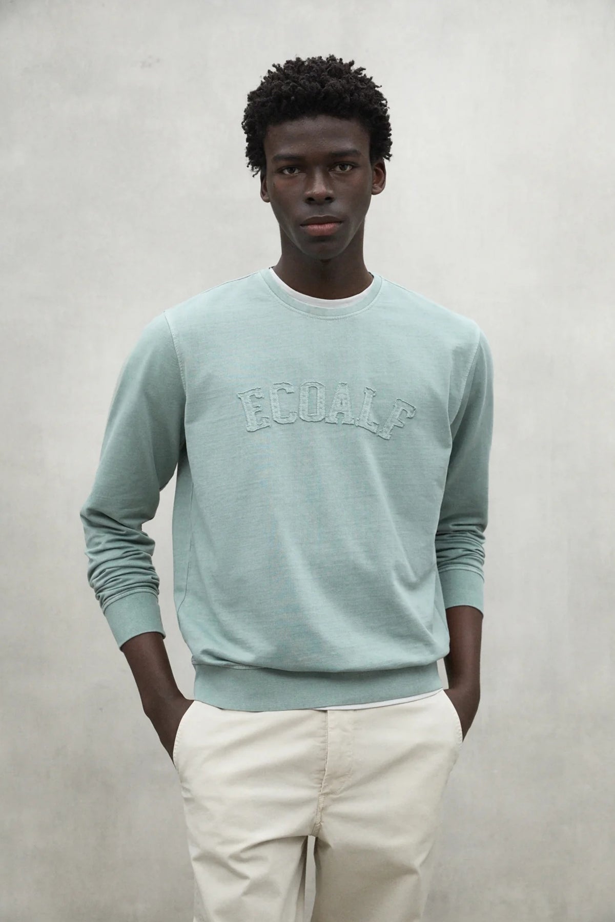 ECOALF KOLOAALF SWEATSHIRT en color VERDE  (1)