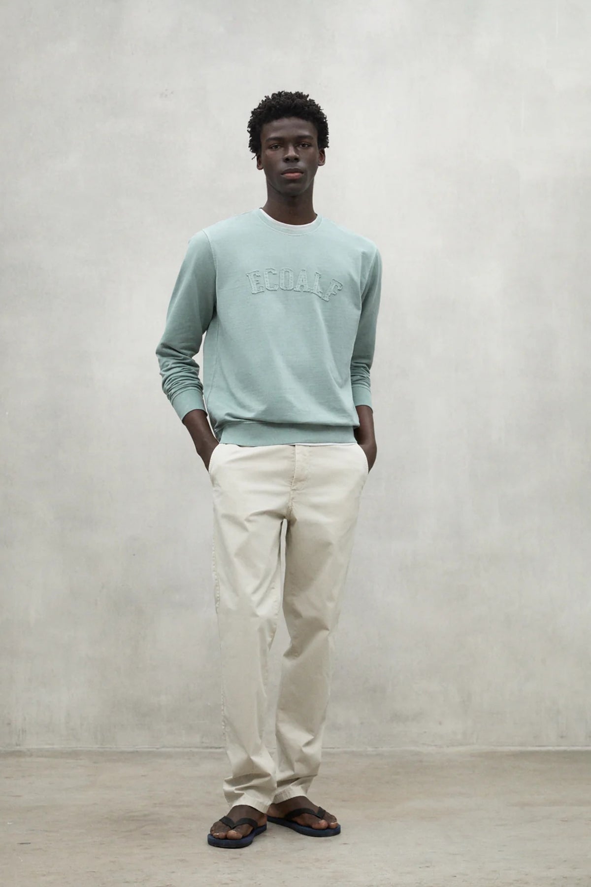 ECOALF KOLOAALF SWEATSHIRT en color VERDE  (4)