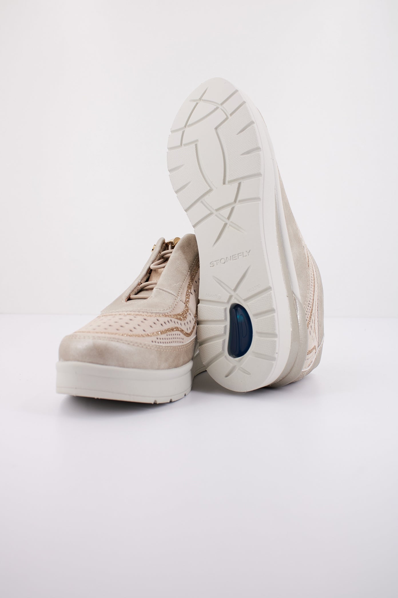 STONEFLY CREAM  S. LAMINATED/VELOU en color BEIS  (5)