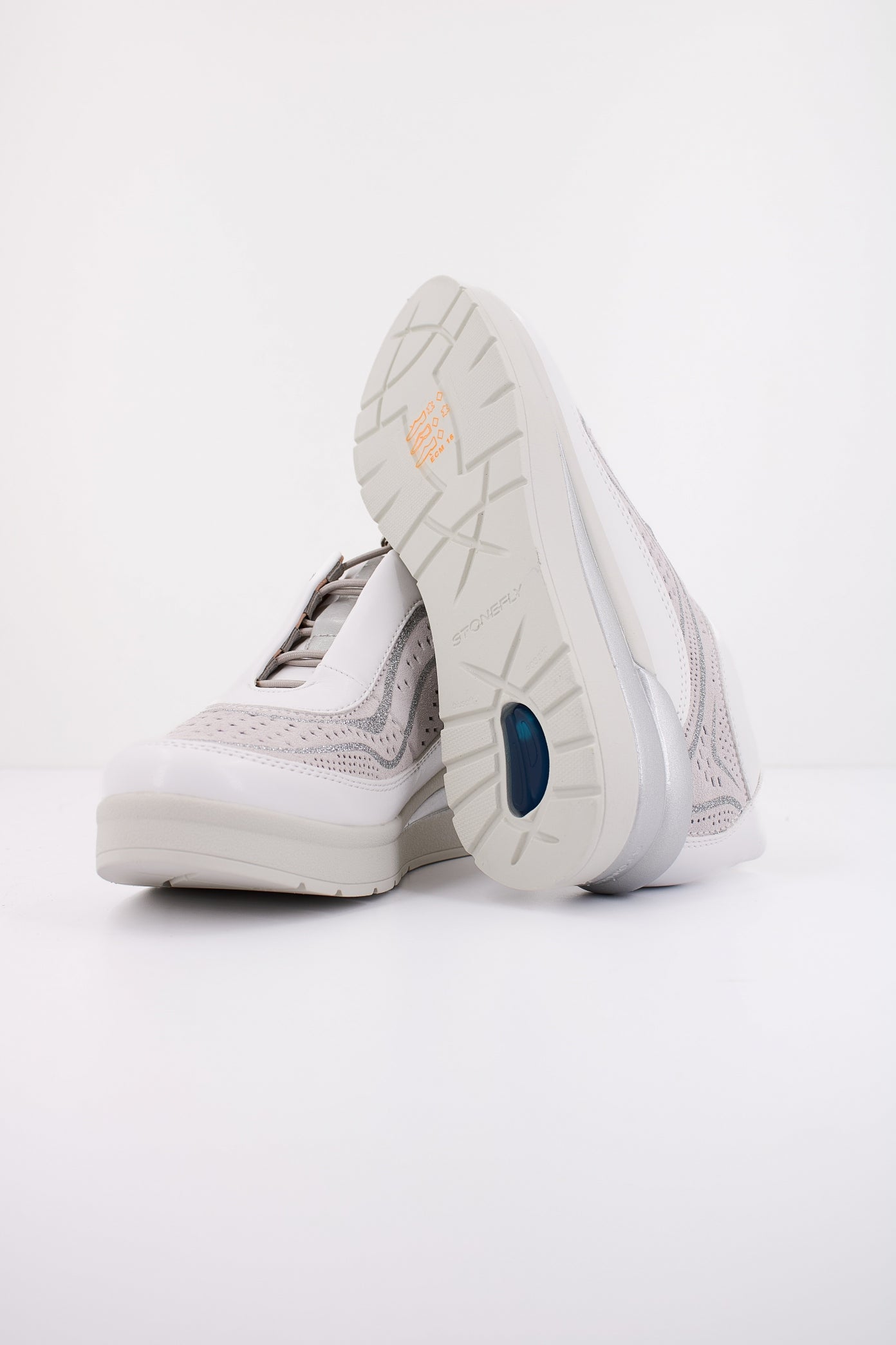 STONEFLY CREAM  S. LAMINATED/VELOU en color BLANCO  (4)