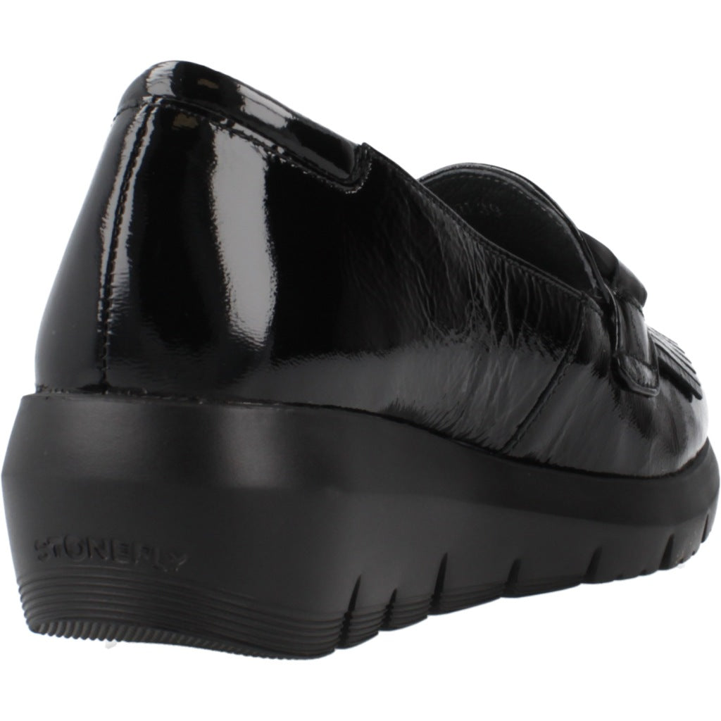 STONEFLY PLUME  PATENT LTH en color NEGRO  (3)