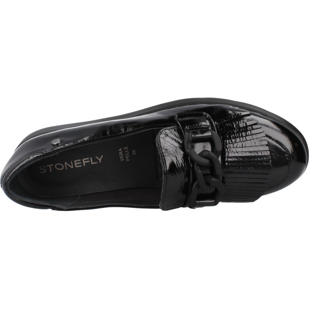 STONEFLY PLUME  PATENT LTH en color NEGRO  (7)