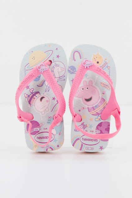 HAVAIANAS BABY PEPPA PIG en color ROSA  (1)