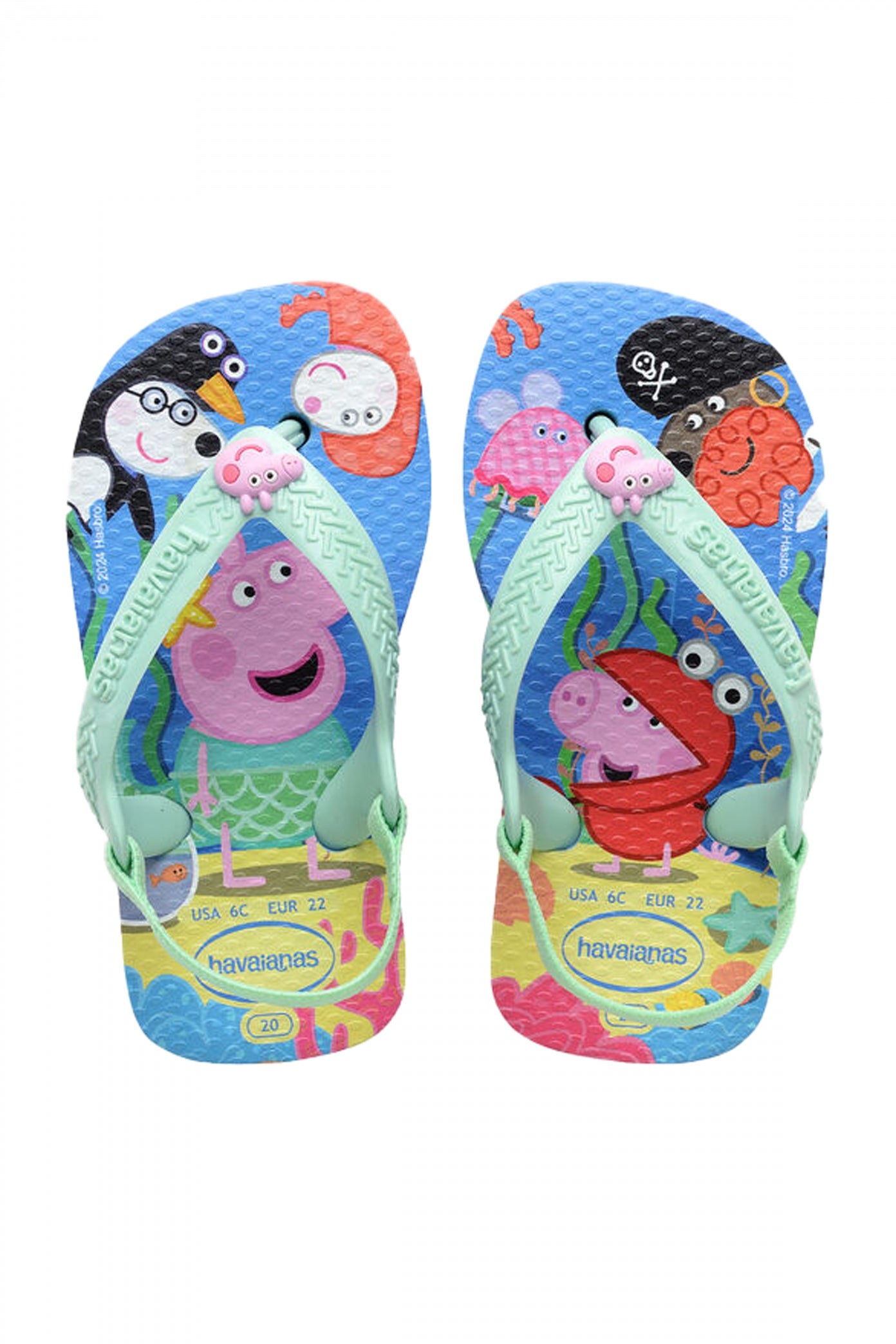 HAVAIANAS BABY PEPPA PIG en color AZUL  (1)