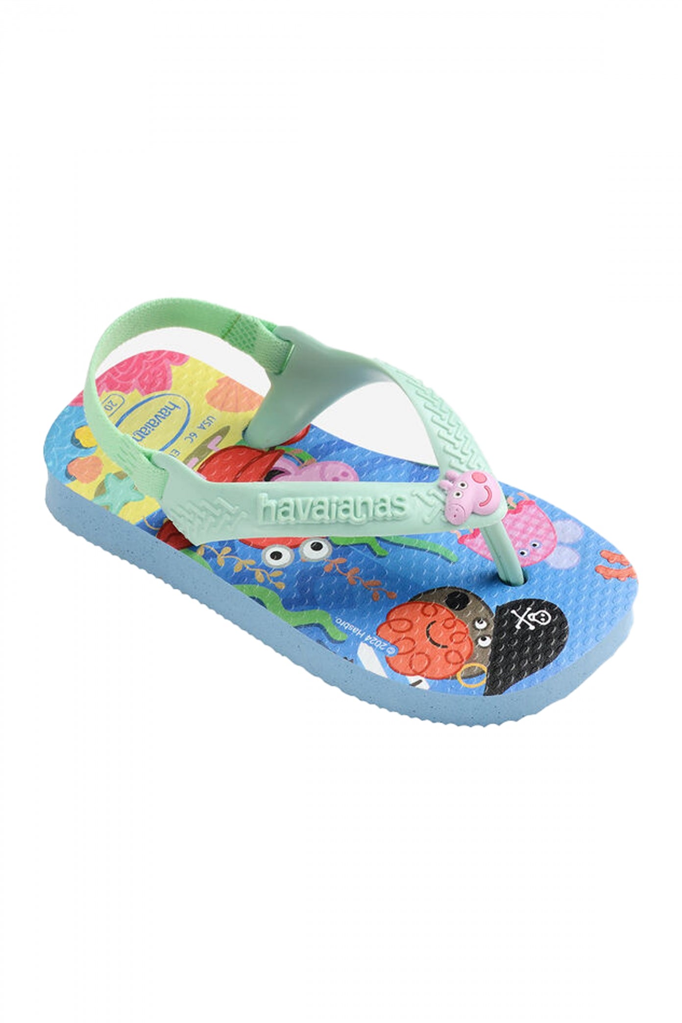 HAVAIANAS BABY PEPPA PIG en color AZUL  (2)