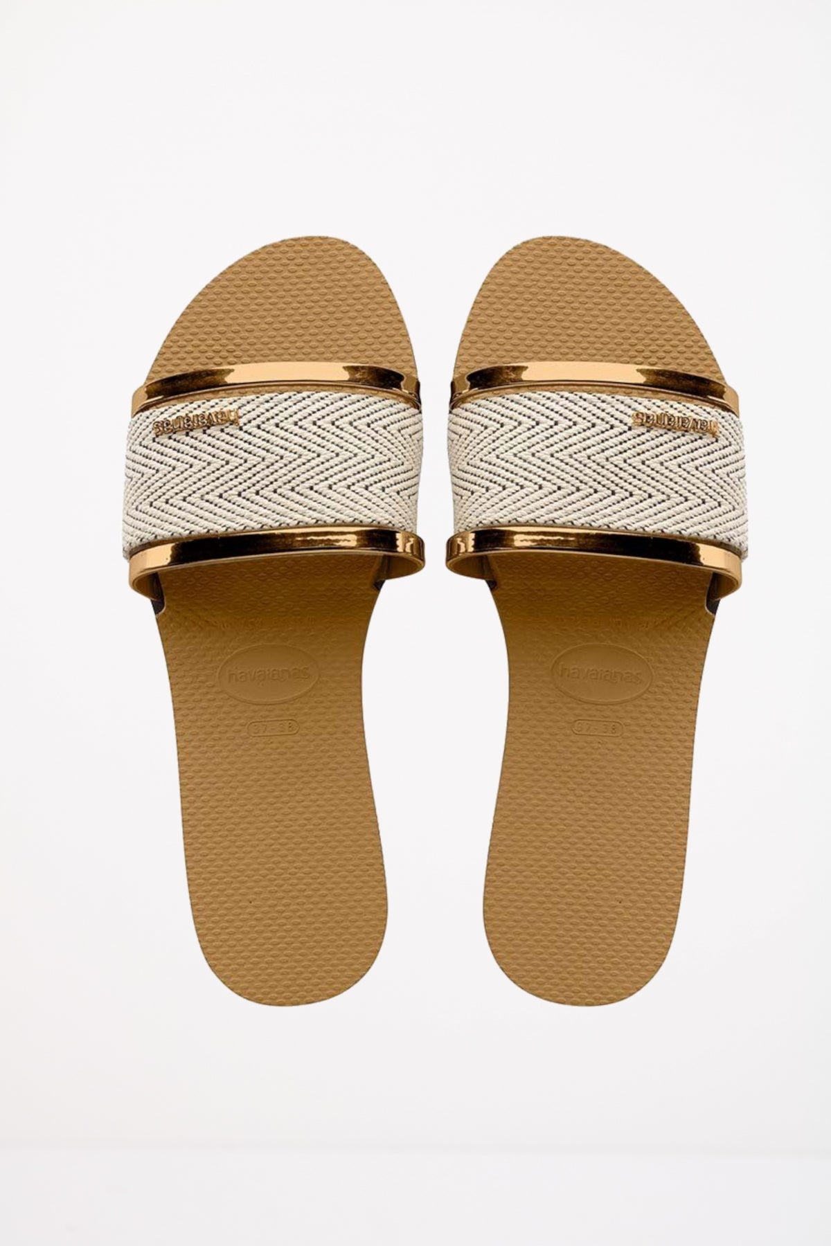 HAVAIANAS YOU TRANCOSO PREMIUM en color BEIS  (1)