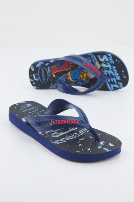 HAVAIANAS KIDS MAX HEROIS en color AZUL  (2)