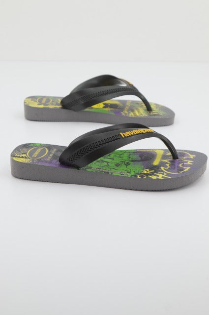 HAVAIANAS  KIDS MAX HEROIS en color NEGRO  (3)